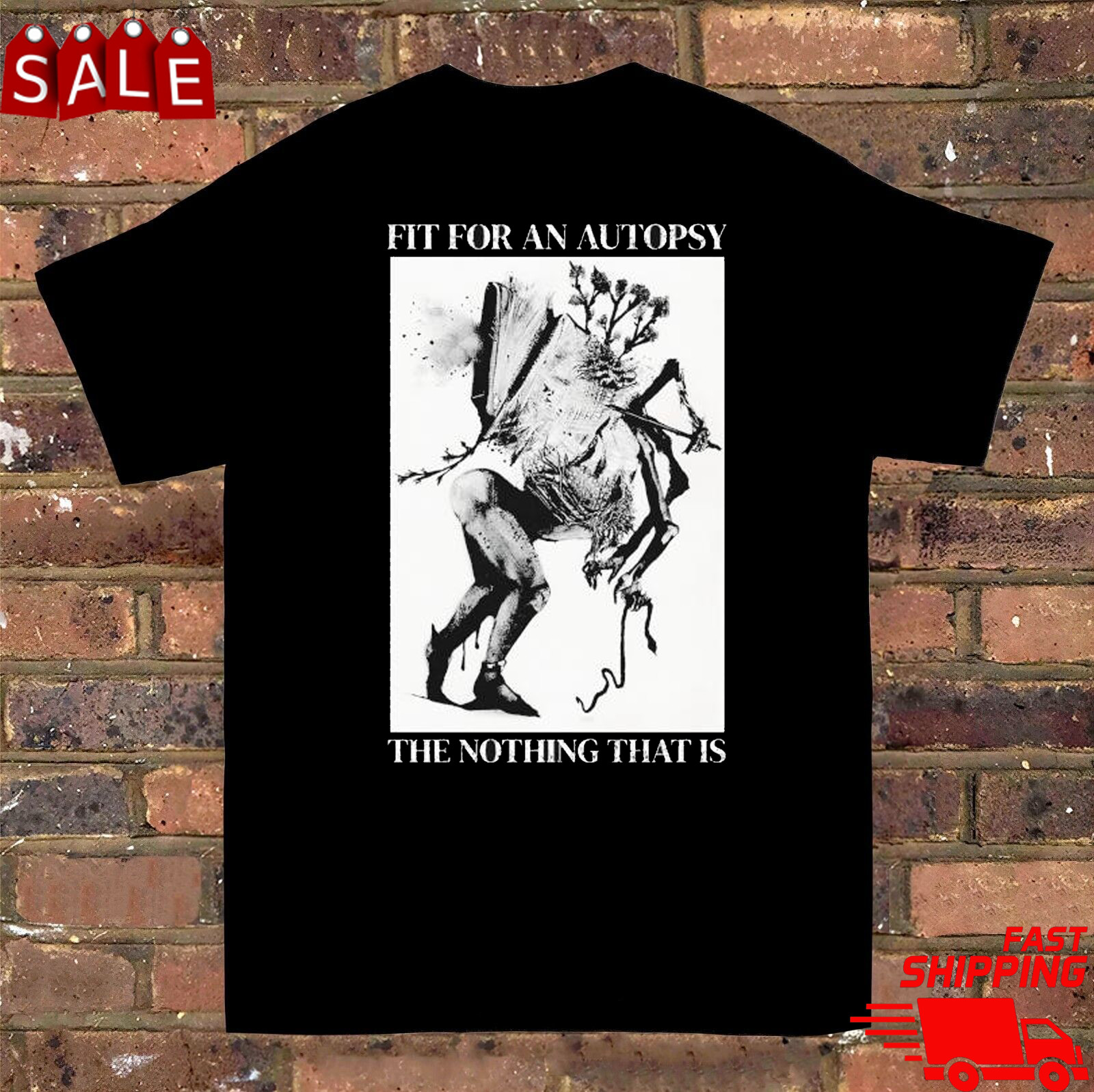 Fit For An Autopsy The Nothing That Is Creature T-shirt Tee BOT_053FREE SHIPPING