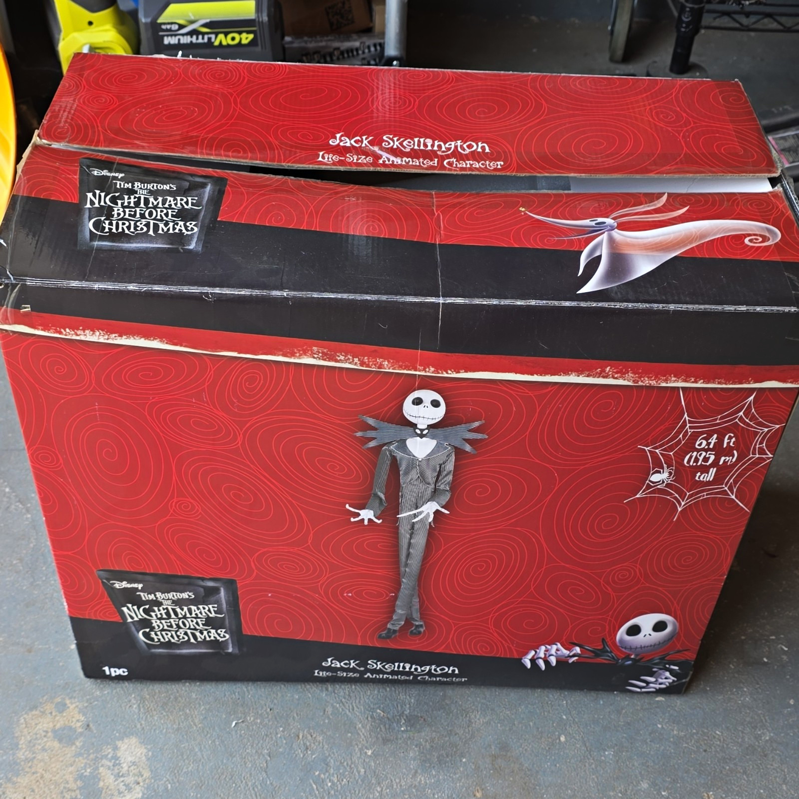 Disney Jack Skellington Life-Size Animated Character Prop Halloween Decor