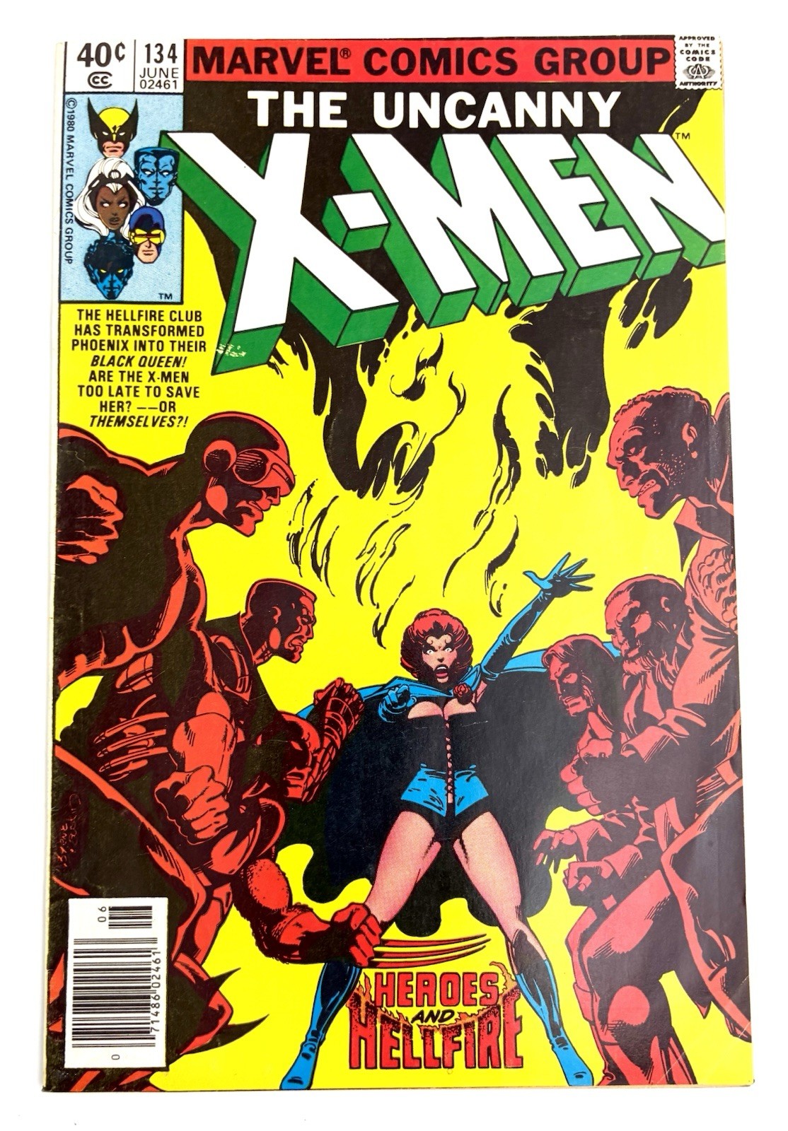 Uncanny X-MEN #134 1980 8.0 VF 🔑 1st Dark Phoenix