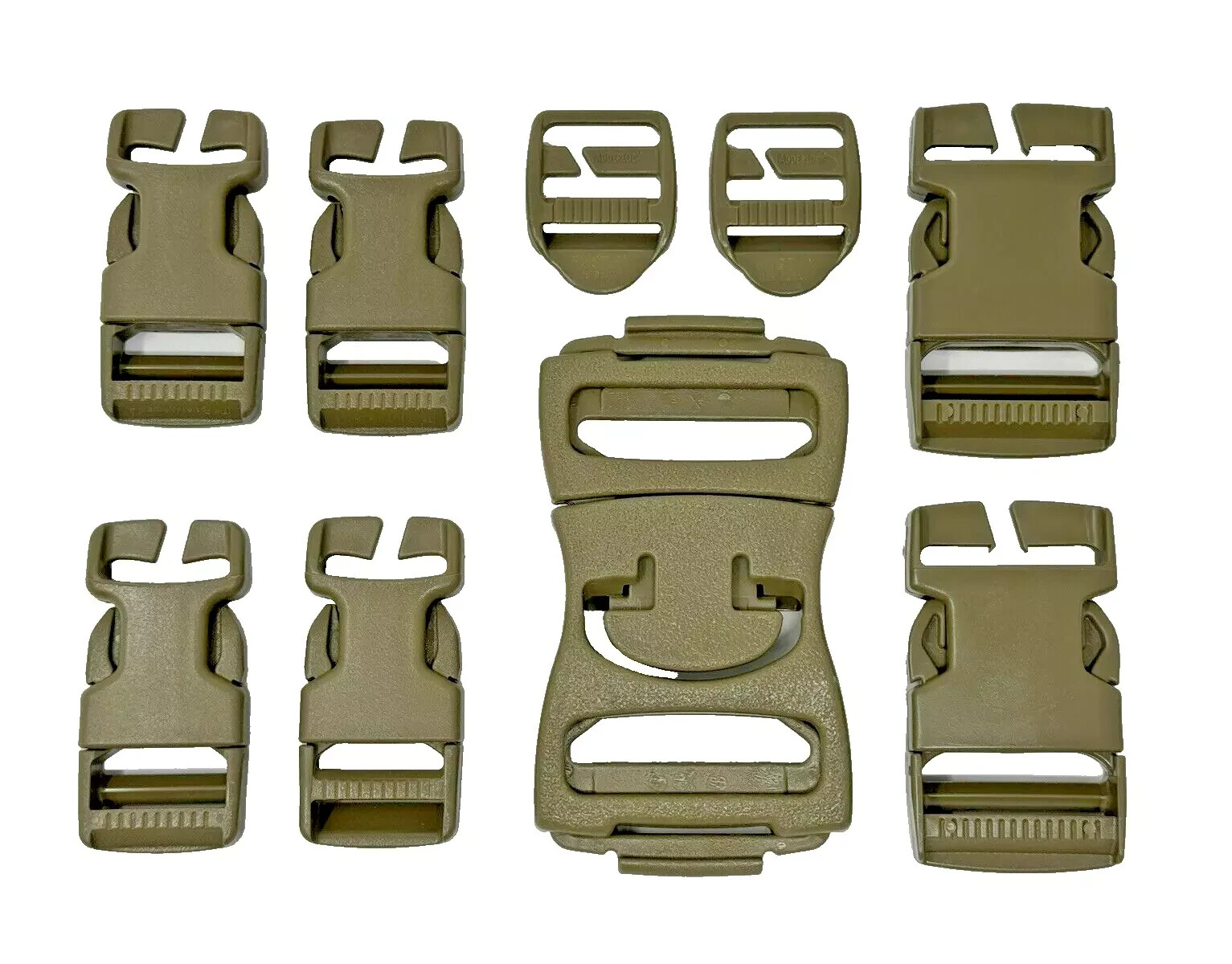 USGI ITW Nexus Replacement Buckle Set Tan 