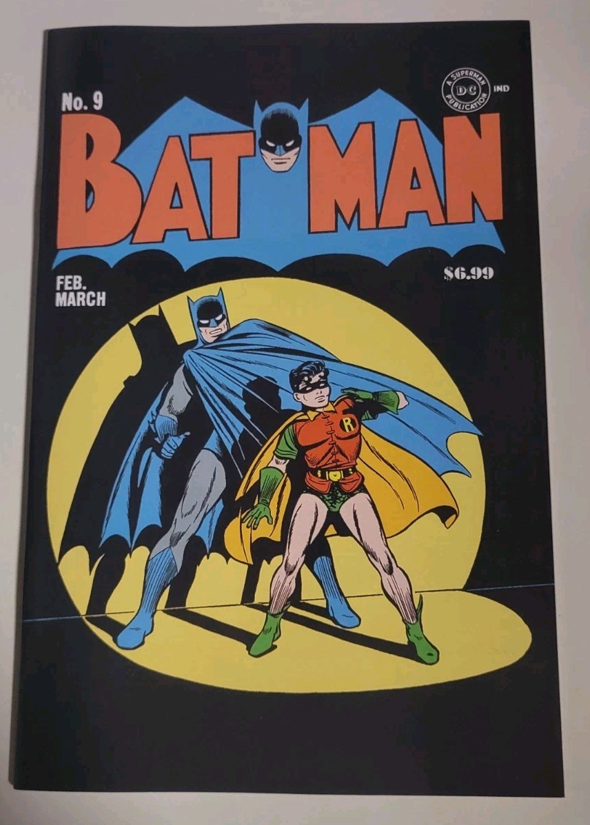 BATMAN #9 08/2025 VF+ FACSIMILE REPRINT CVR A FRED RAY DC COMICS 