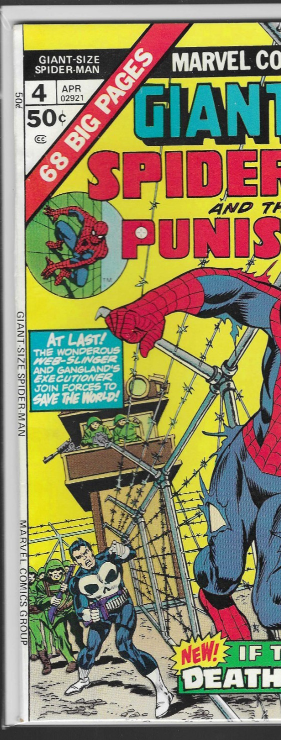 Giant-Size Spider-Man #4 | 1975 | 3rd Punisher App., 1st Moses Magnum App. VF/NM