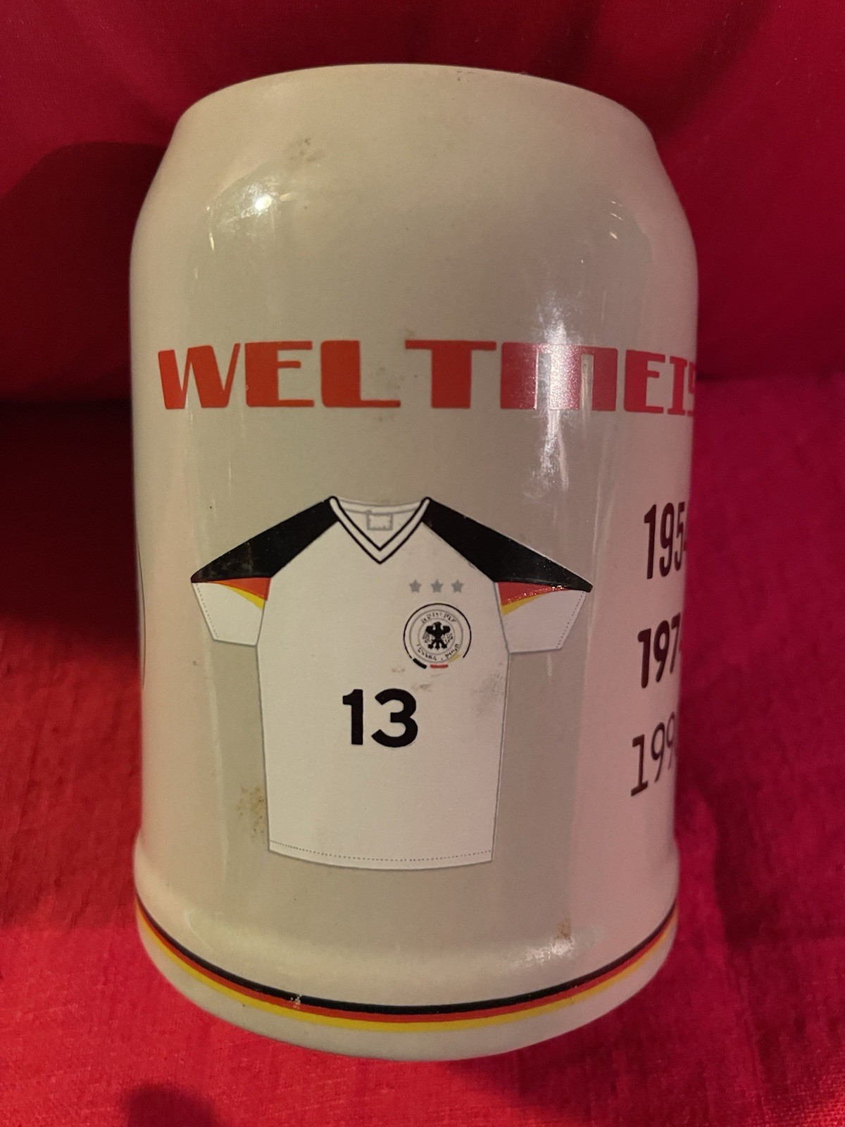 Weltmeister Deutscher Fussball-Bund Mug Stein .5 Ltr New w/price tags 2005 DFB