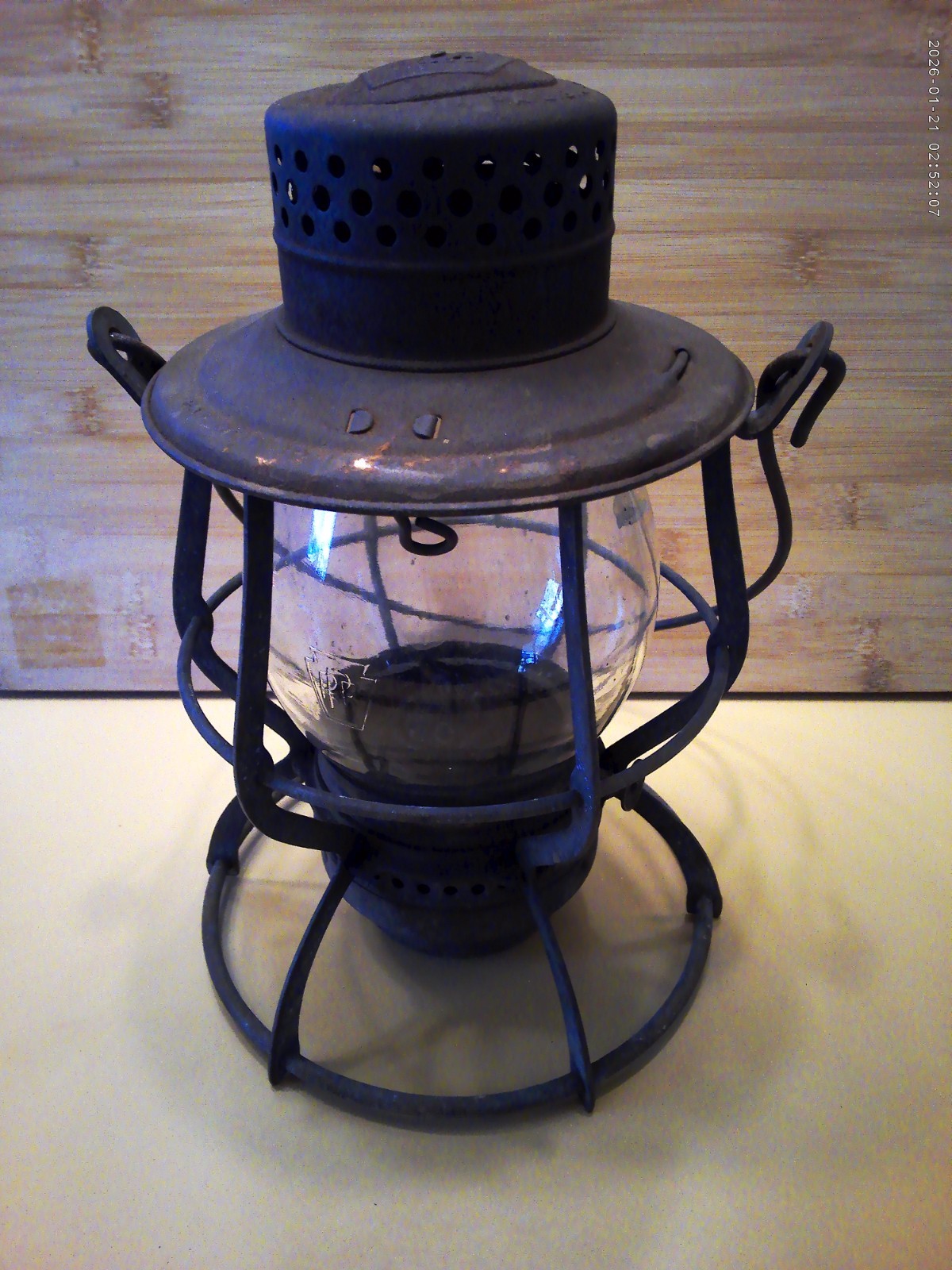 Antique Keystone Lantern Co. PRR Lantern No 39 Philadelphia PA Pat. 1903 U.S.A.