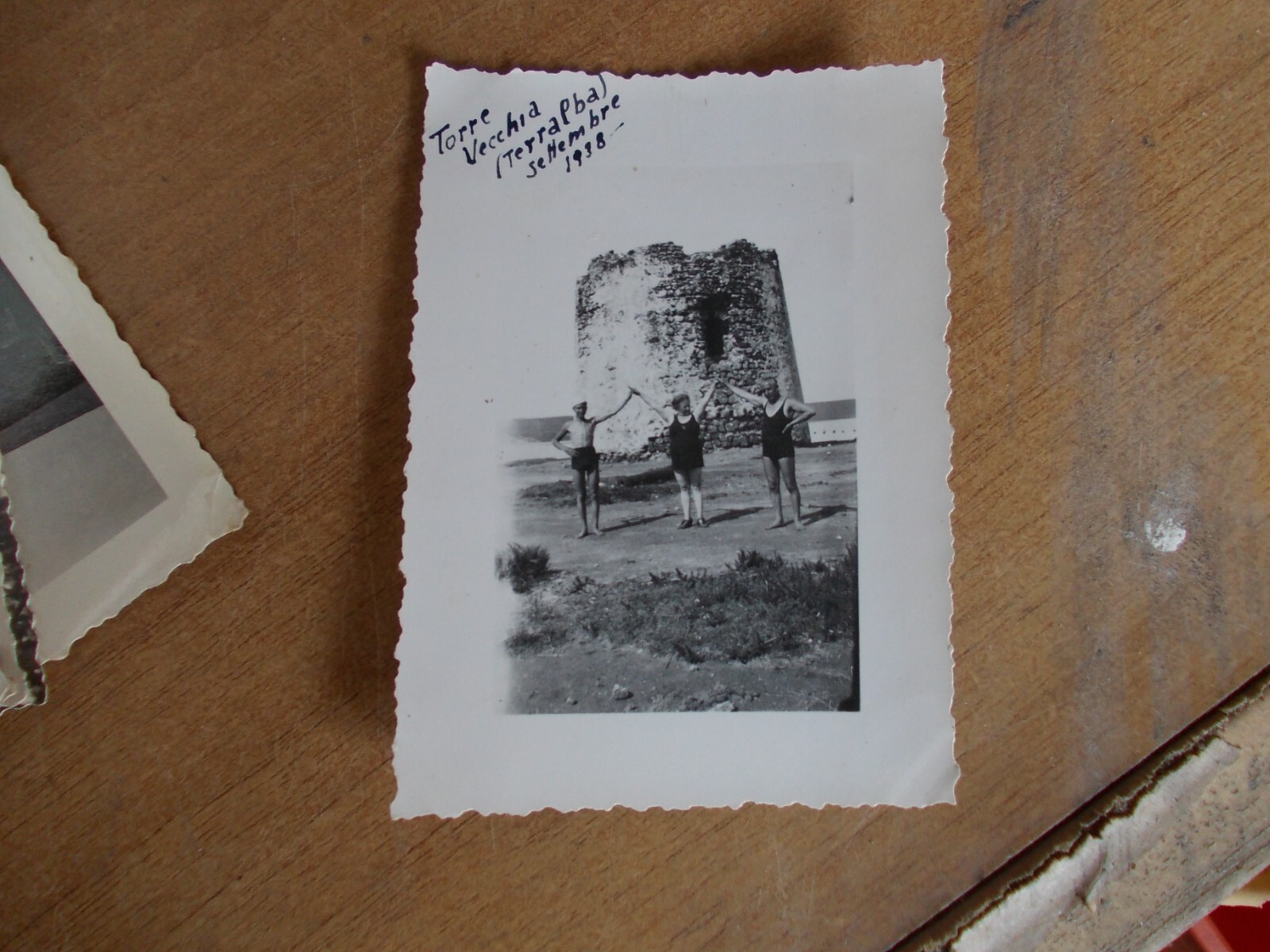 ORISTANO-TERRALBA MUSSOLINIA PICC. PHOTO--OLD TOWER 1930 COD. SEPT-2024