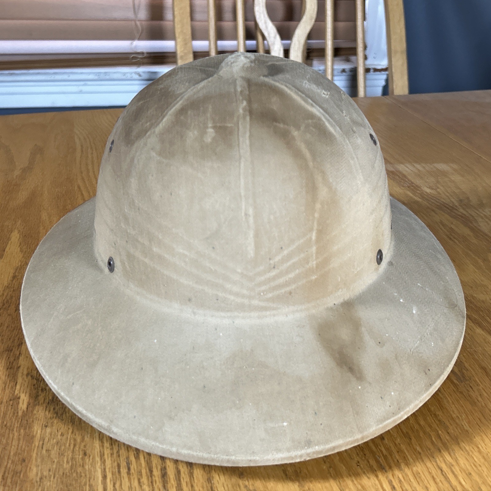 Vintage Hawley Products Pith Helmet Safari Tropical Sun Helmet 1948 Military
