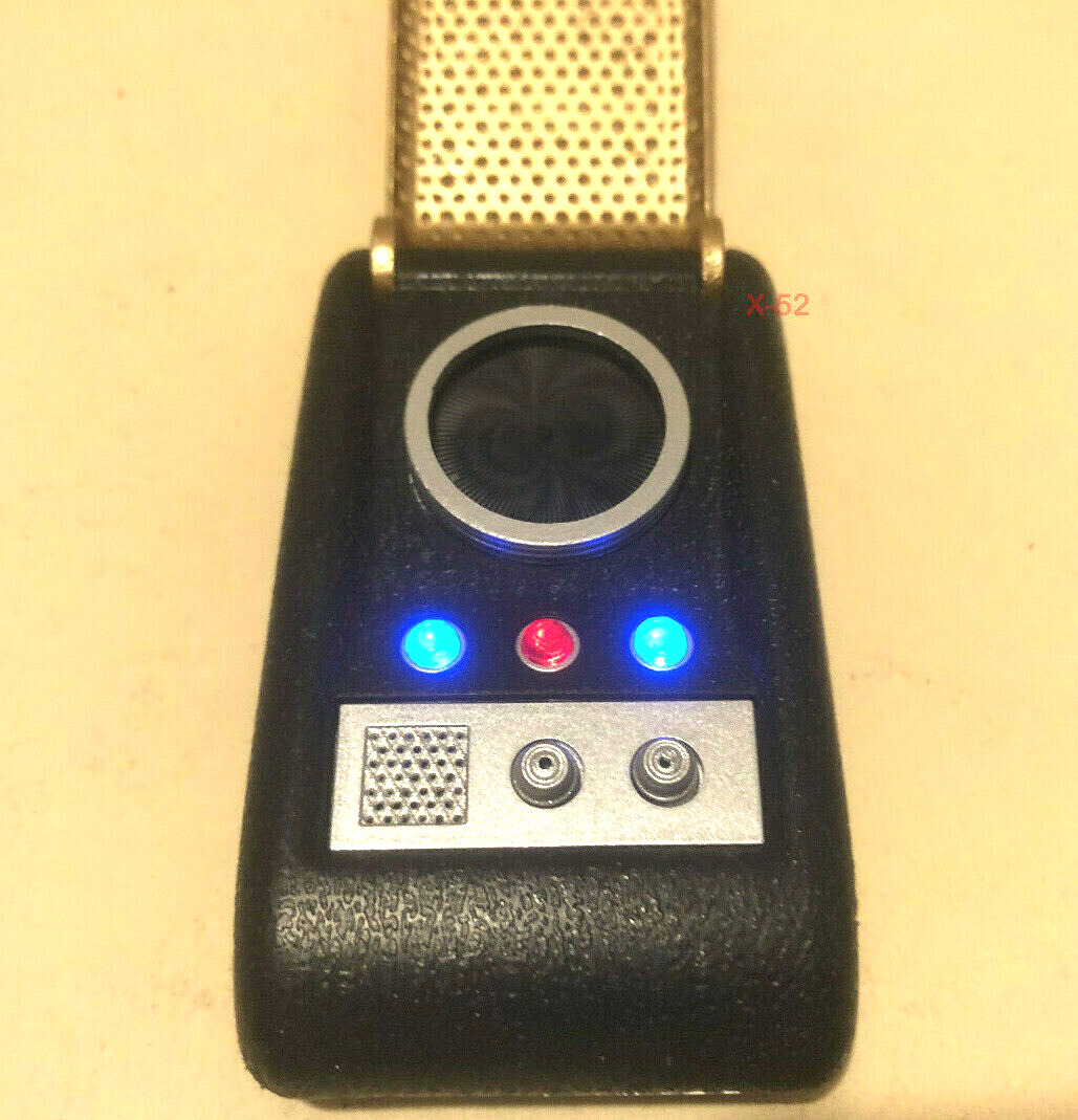 Star Trek Communicator light up sounds Classic TOS Original Series Enterprise