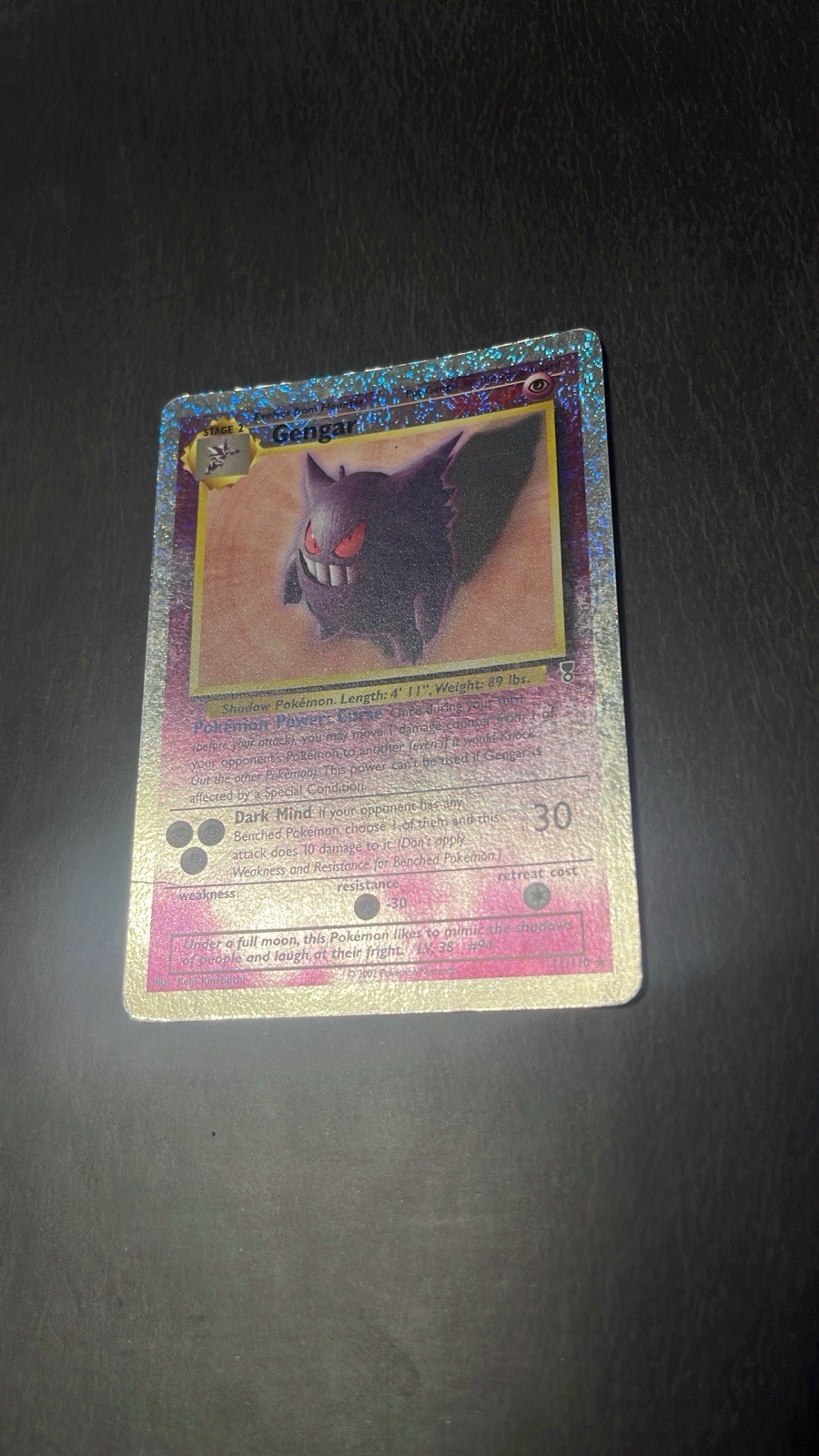 Pokemon LEGENDARY COLLECTION - #11/110 Gengar - Reverse Holo - ENG - HP/MP