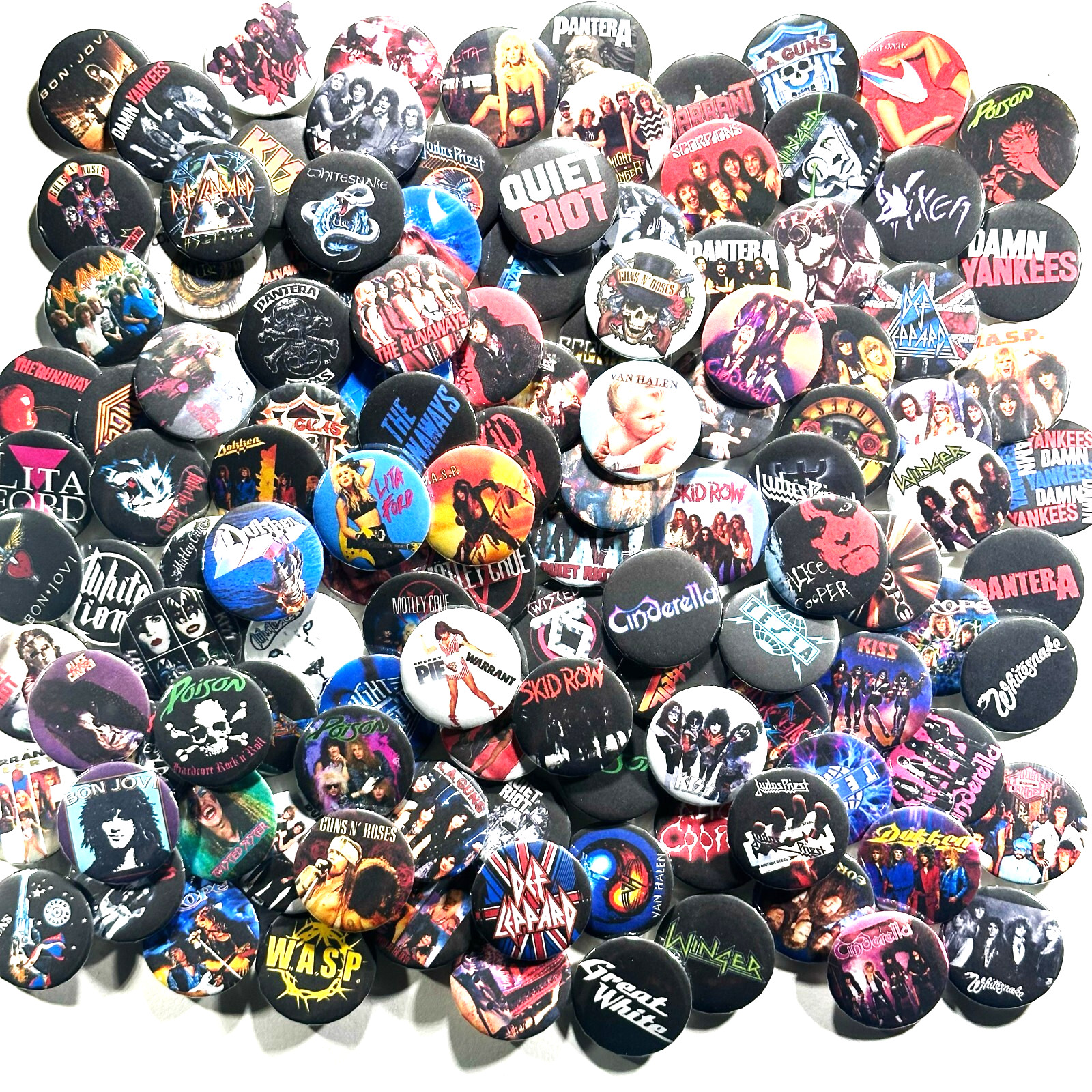 80s Glam Metal Hard Rock Hair Bands 1