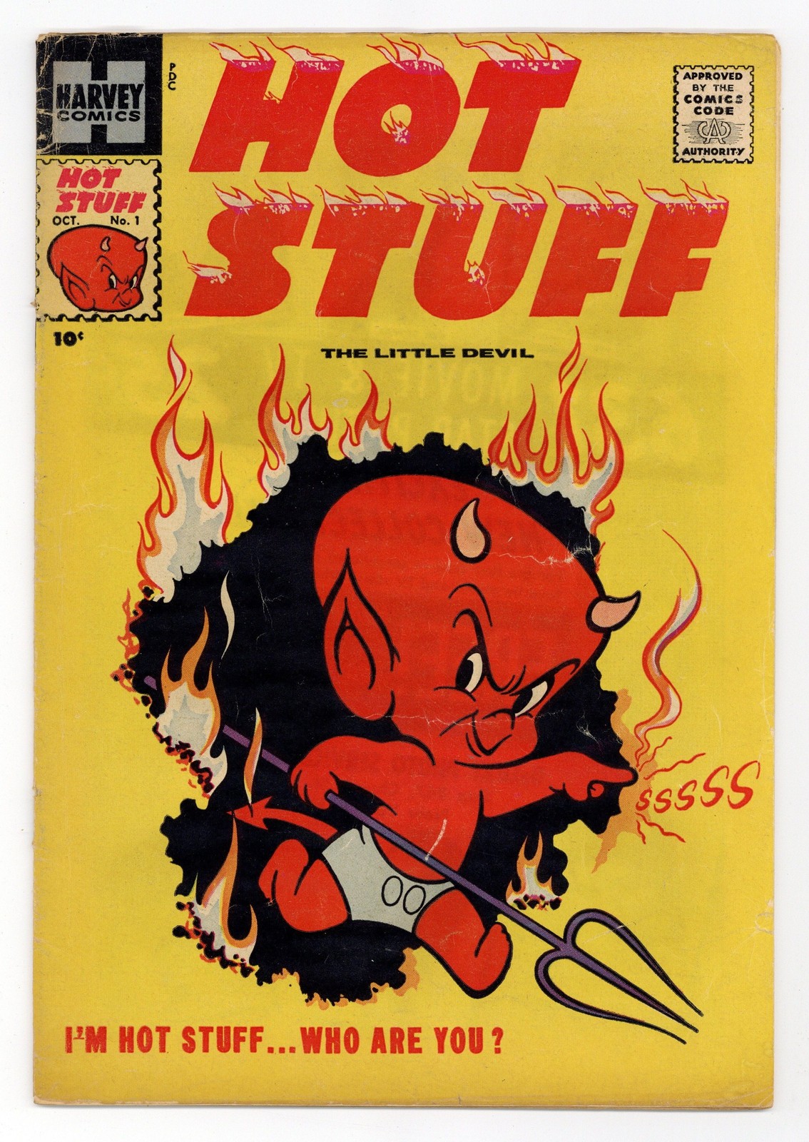 Hot Stuff #1 VG- 3.5 1957