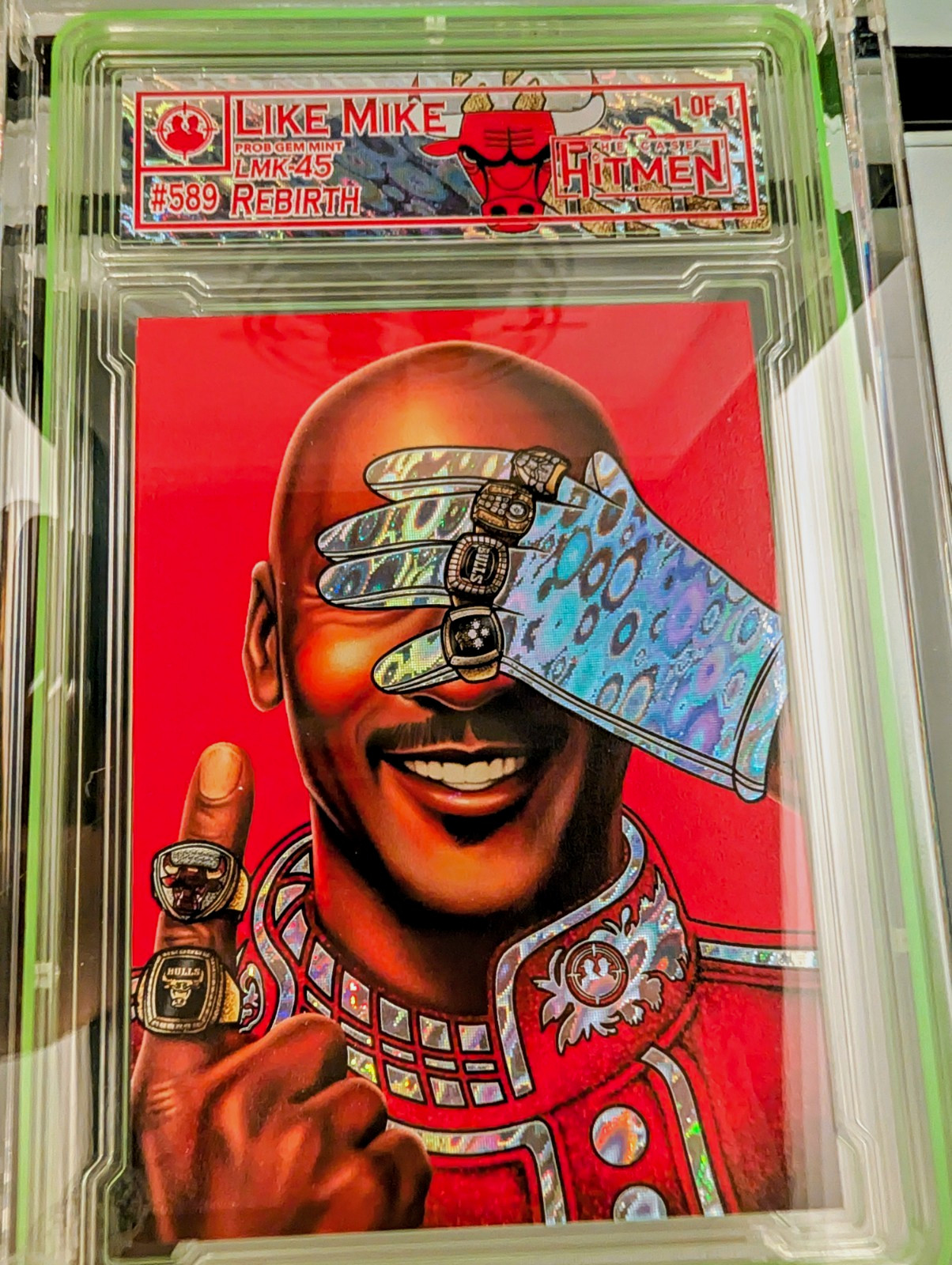 The Case Hitmen Rebirth Like Mike 1/1 Serial Numbered #589 2026