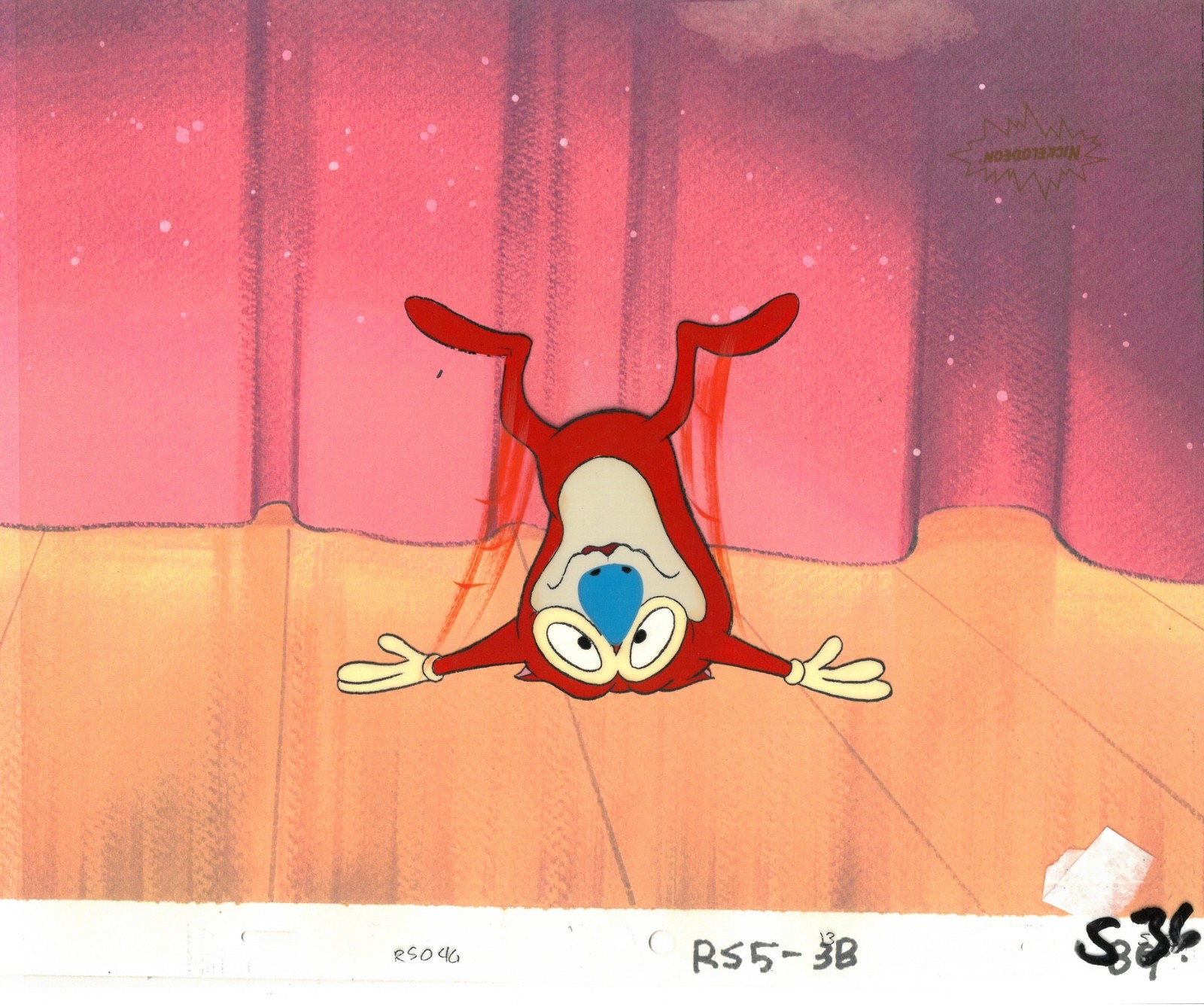 Ren & Stimpy Original 90s Animation Art Production Cel  Episode 4 G