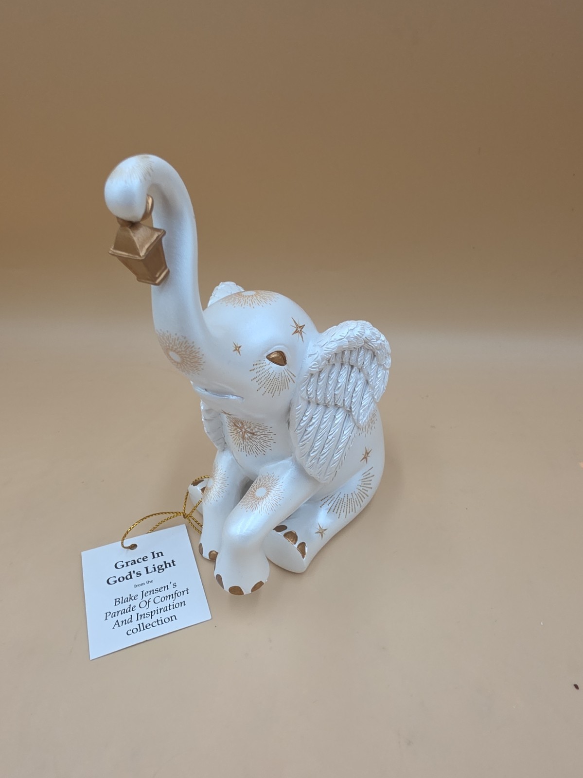 Blake Jensen Hamilton Collection Grace In God’s Light Elephant Figurine Has Box