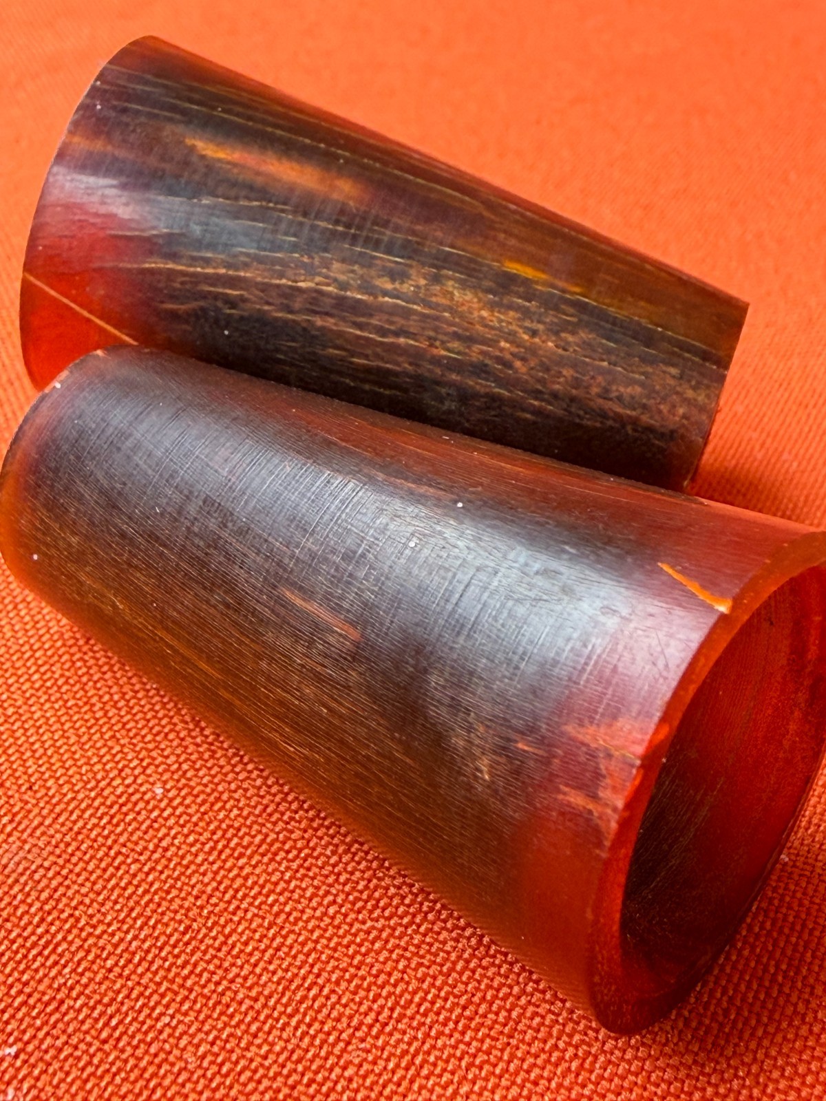 2 Rare Vintage Bakelite Blanks,  (Antiques)