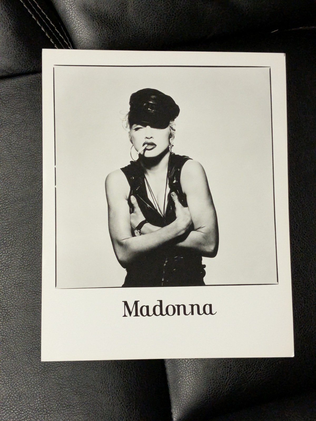 Madonna With Cigarette Vintage 8x10 Promo Photo