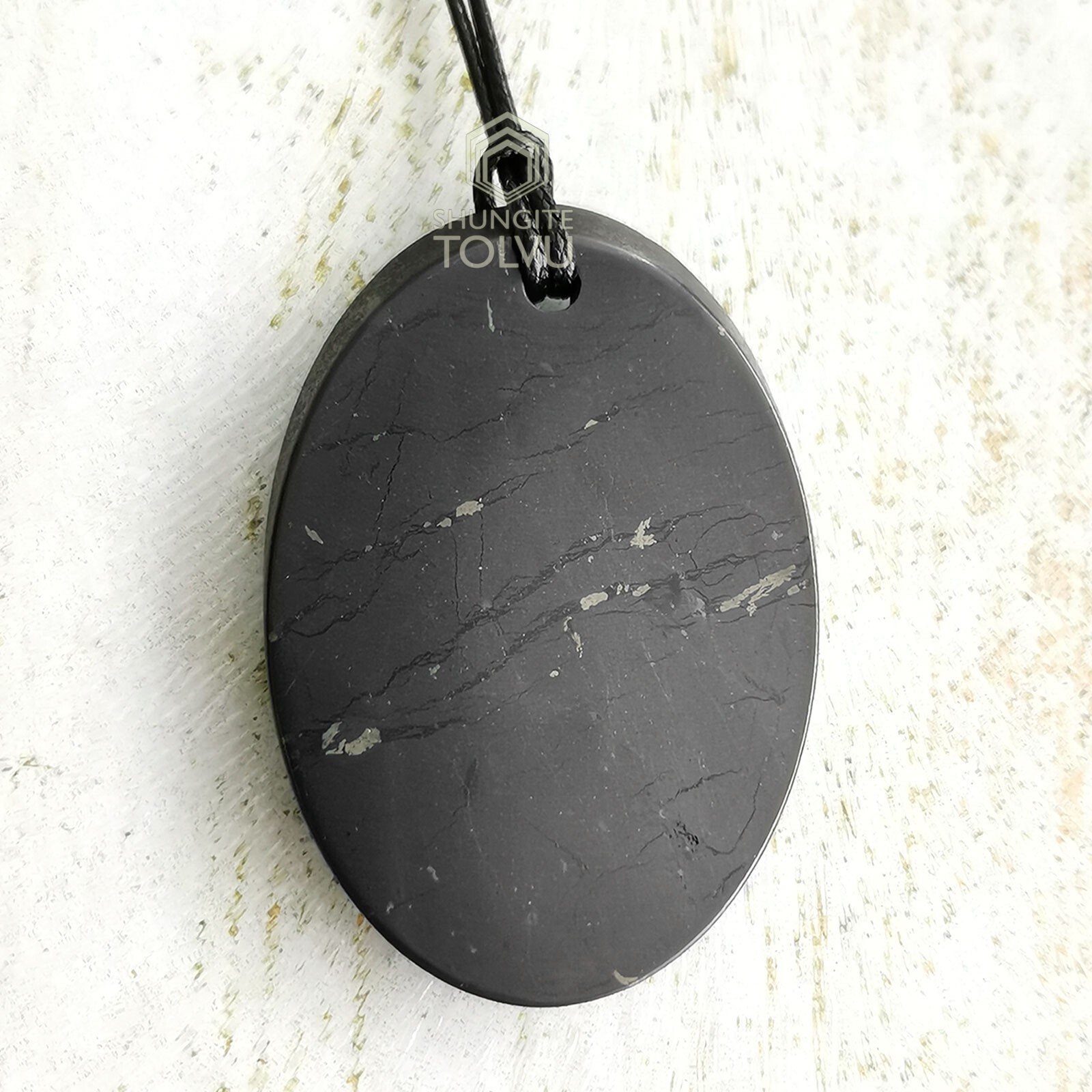 Shungite rock pendant 