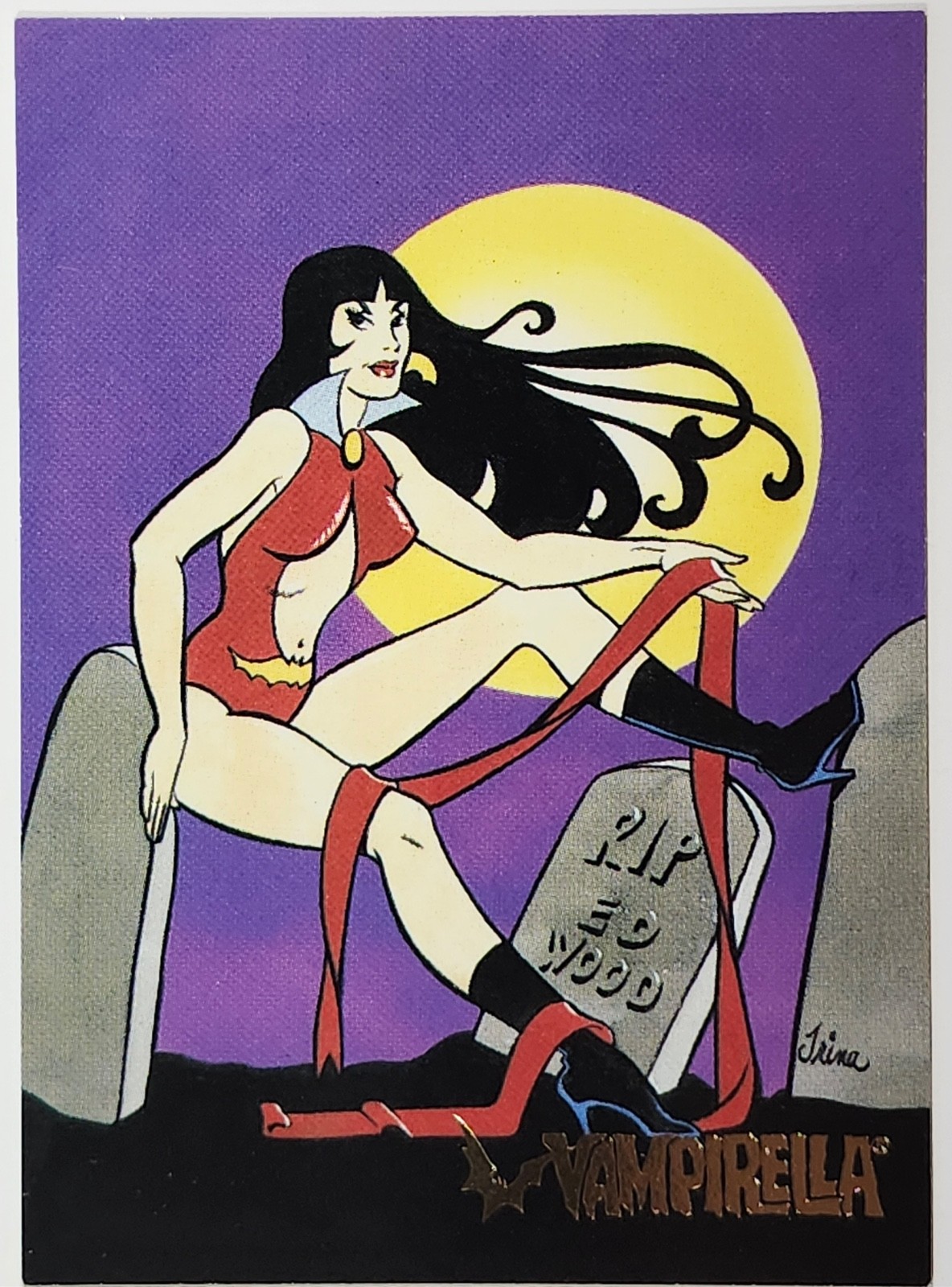The Genesis of Vampirella Gold Foil Card #7 