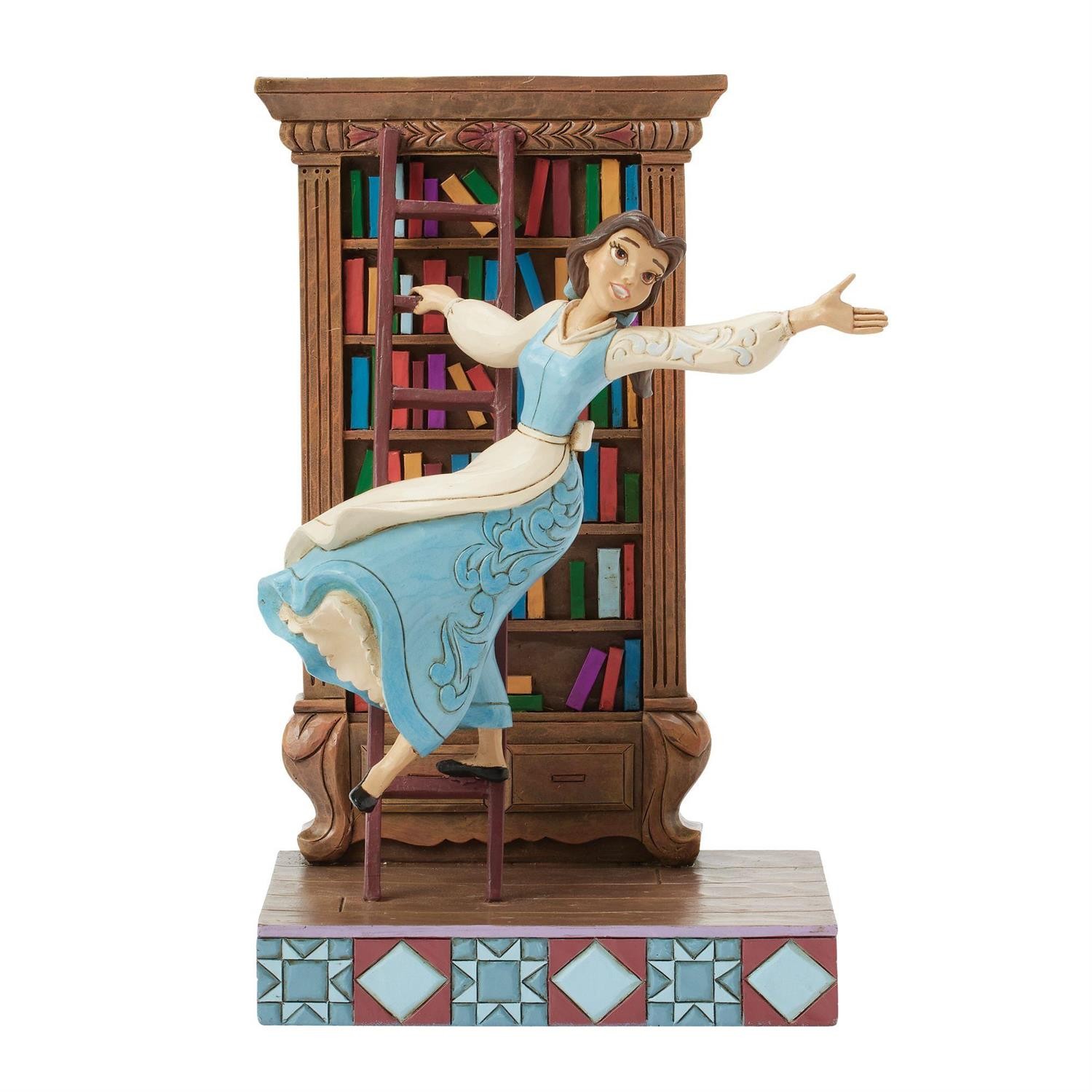 PRE-ORDER A World Of Books Belle By: Disney Jim Shore *SHIPS 9/2026* NEW 2025