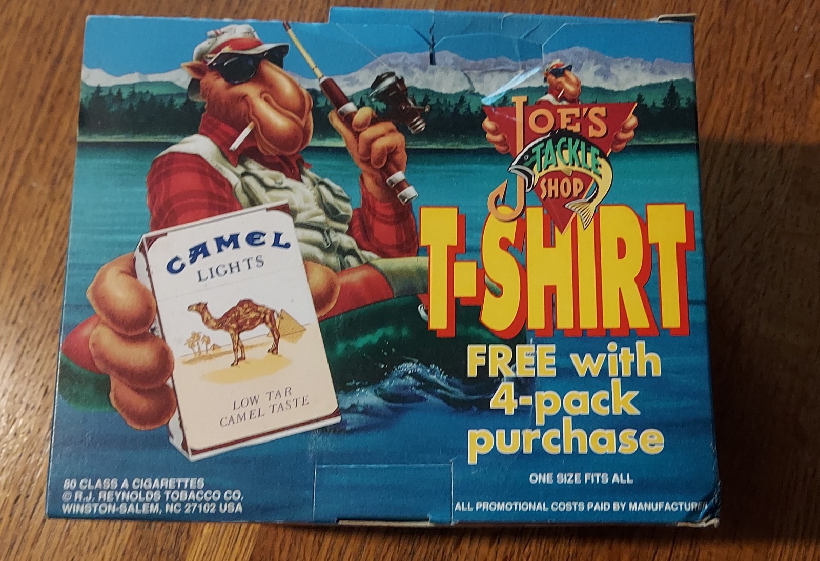 Camel Joe\'s Tackle Shop Vintage 1992 T-shirt 