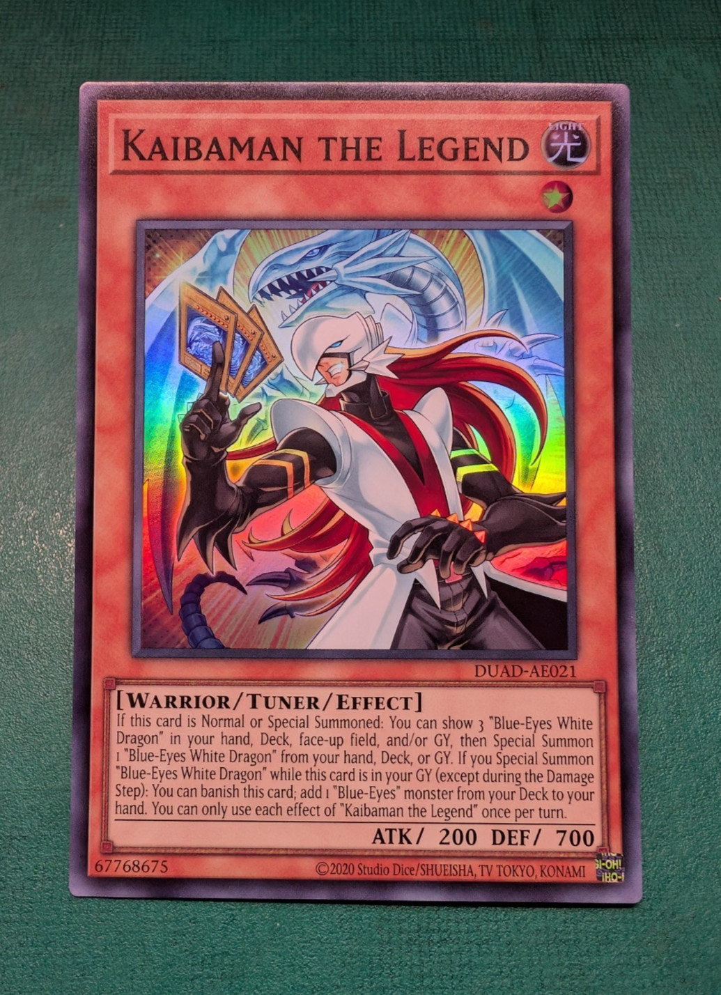 YuGiOh Kaibaman the Legend DUAD-AE021 Super Rare AE Edition NM