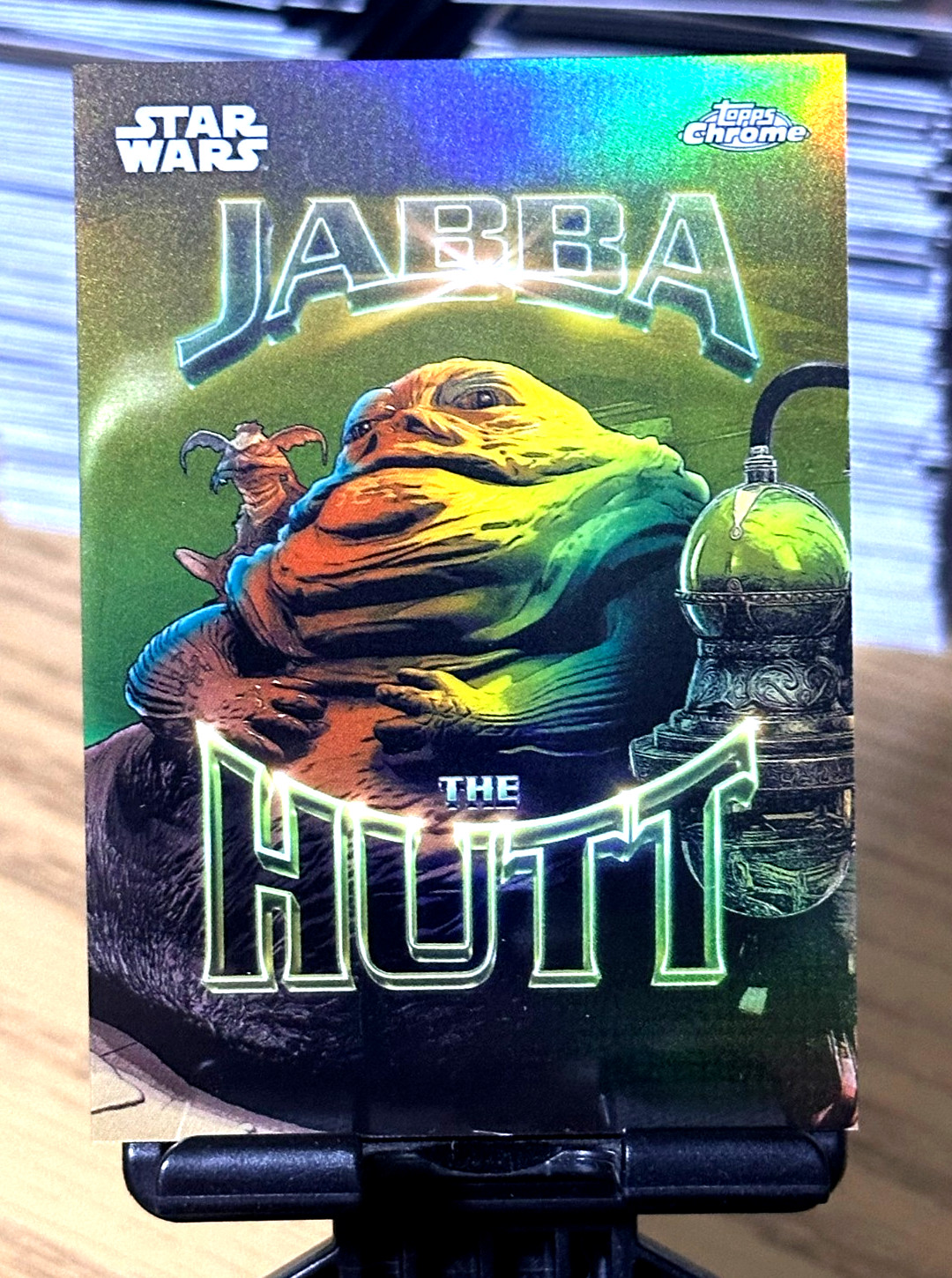 2026 TOPPS CHROME STAR WARS JABBA THE HUT GALACTIC MAXIMALISTS ART GMAX-JABBA A1
