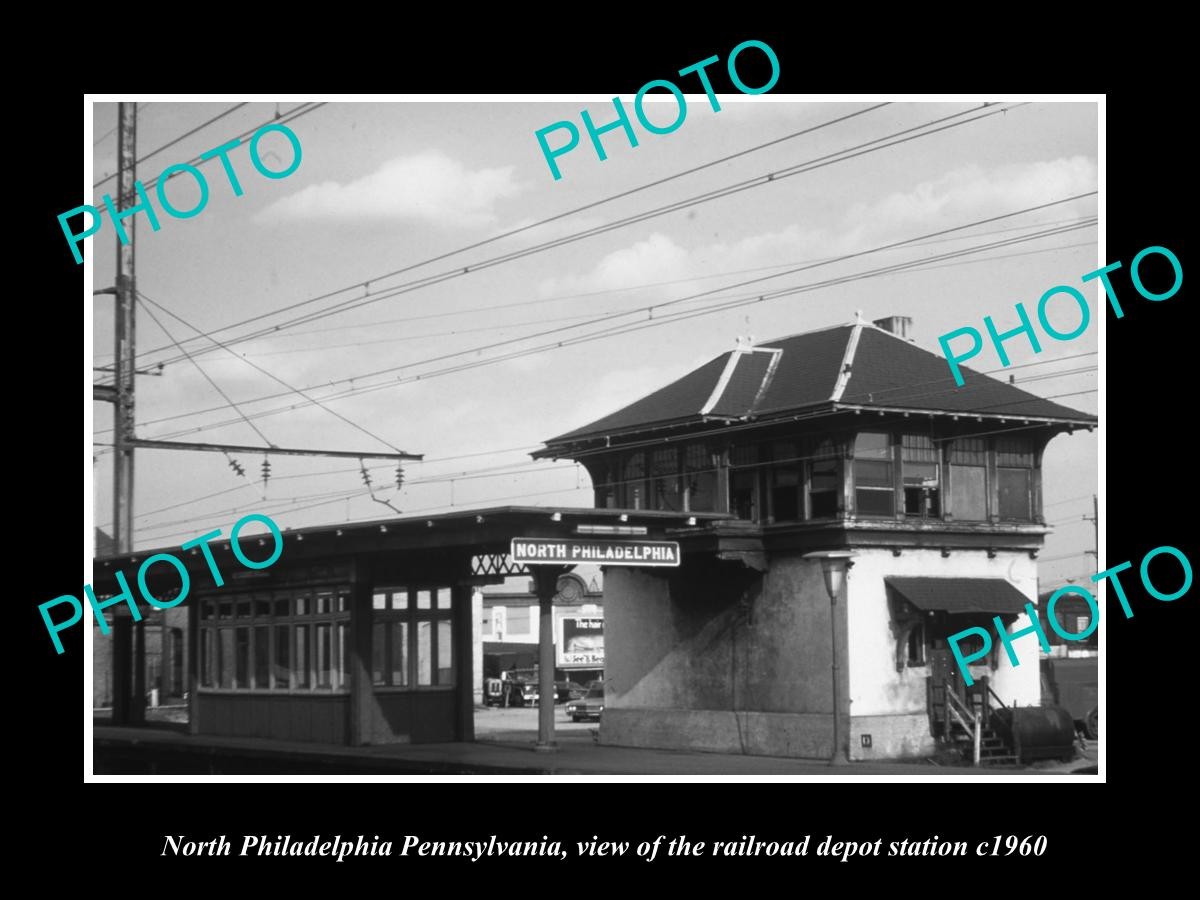 North Philadelphia Pennsylvania The Railroad Depot c1960 Old Historic Photo