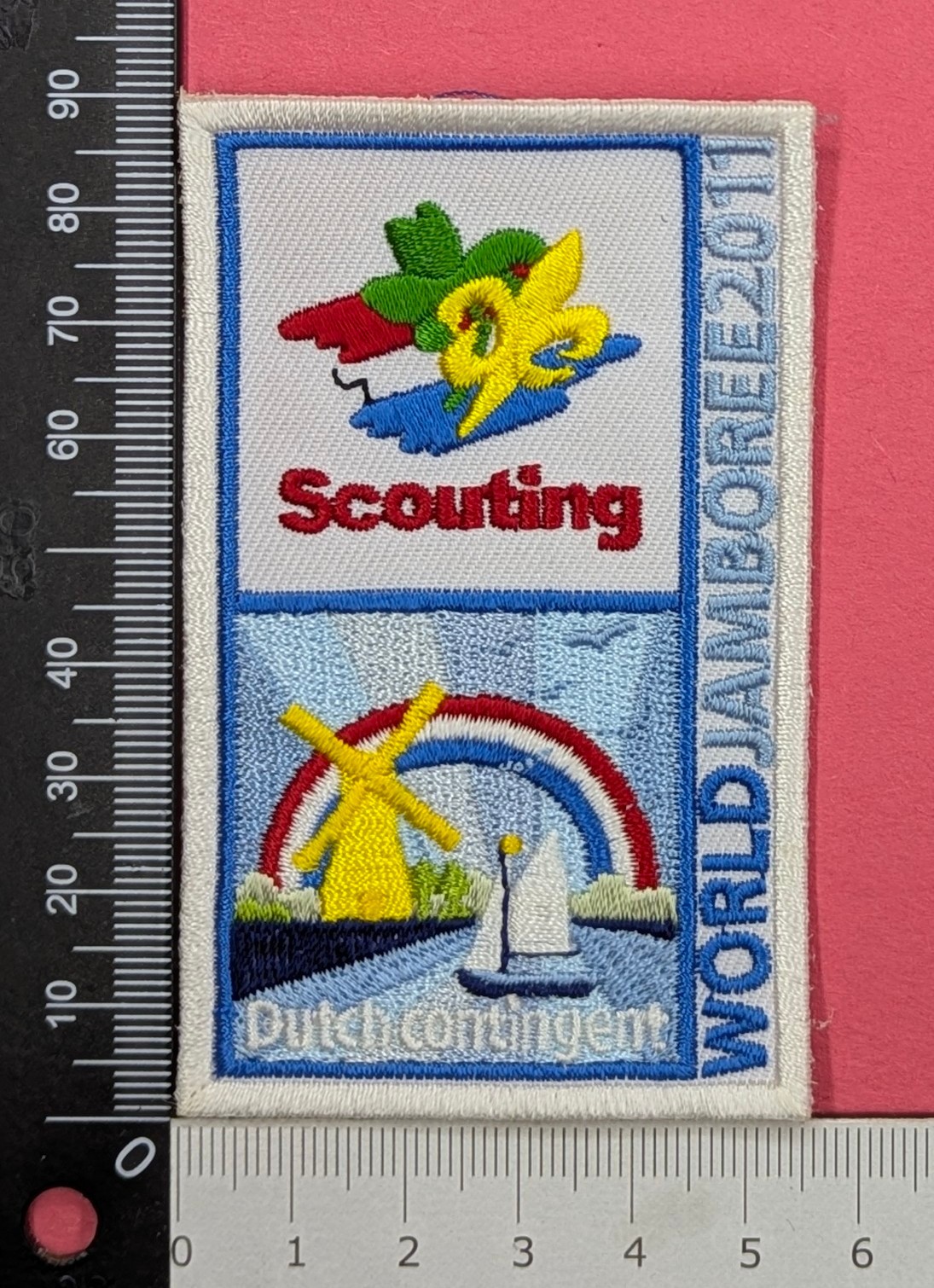 Dutch Contingent-22nd World Scout Jamboree Sweden 2011 Netherlands Badge Patch