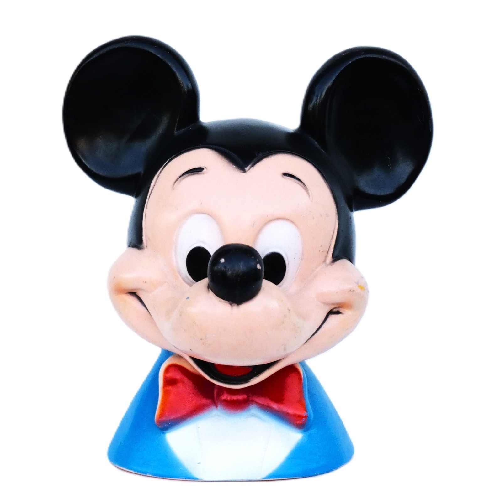 Mickey Mouse Bust Bank Vintage Walt Disney 10.5