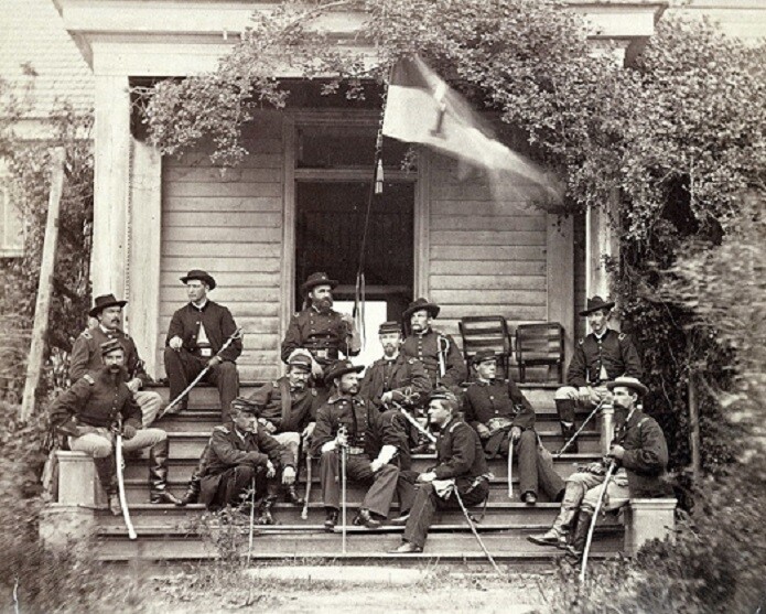 Brevet Major General A.T.A. Torbert and Staff 8\