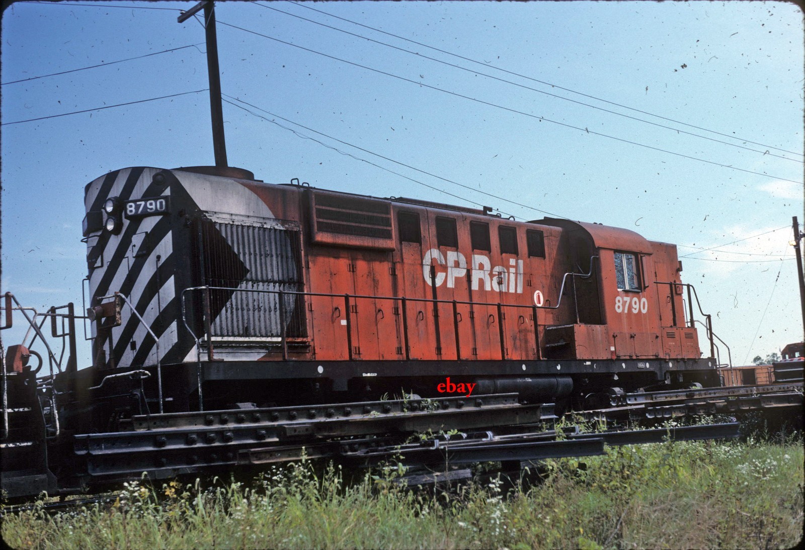 PK Canadian Pacific 8790 - Original Slide - Windsor, ON