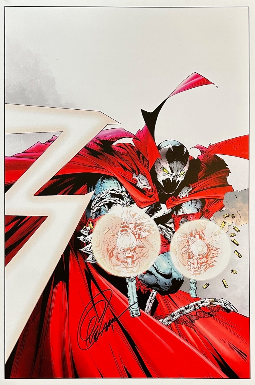 GREG CAPULLO rare SPAWN art print 12 x 18 SIGNED limited edition LAST TWO