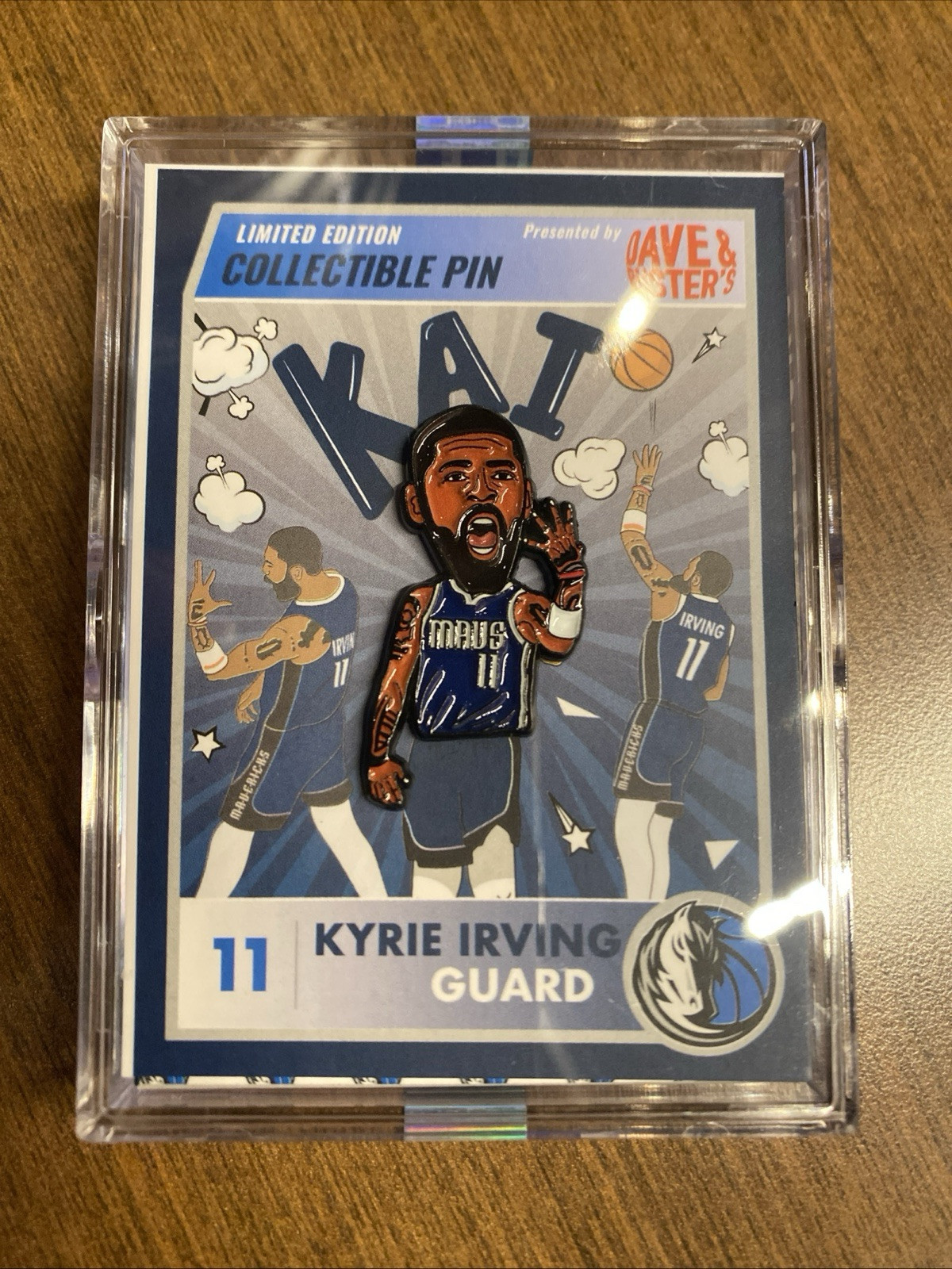 Kyrie irving player Pin SGA 3/3/2025 KAI Left Hand Game Winner 