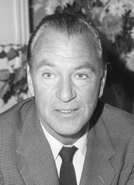 American film actor Gary Cooper Historic 1960s Old Photo