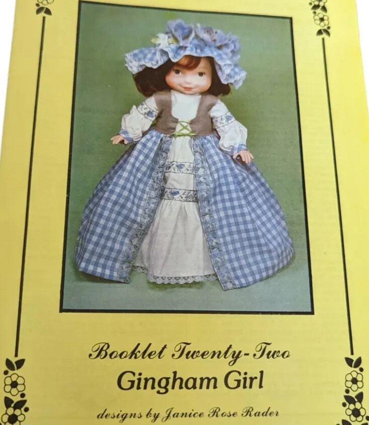 Vtg Mandy Doll Clothes Pattern 16\
