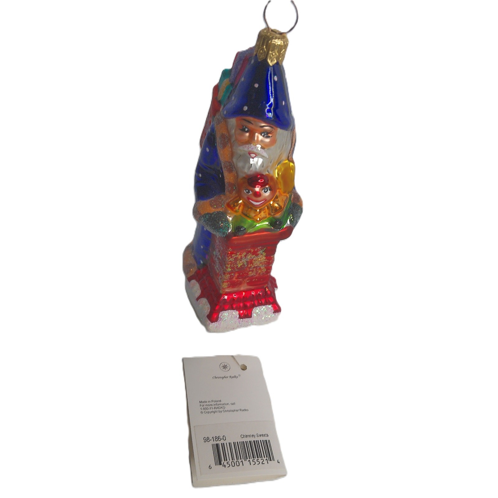 Christopher Radko Chimney Sweets Ornament