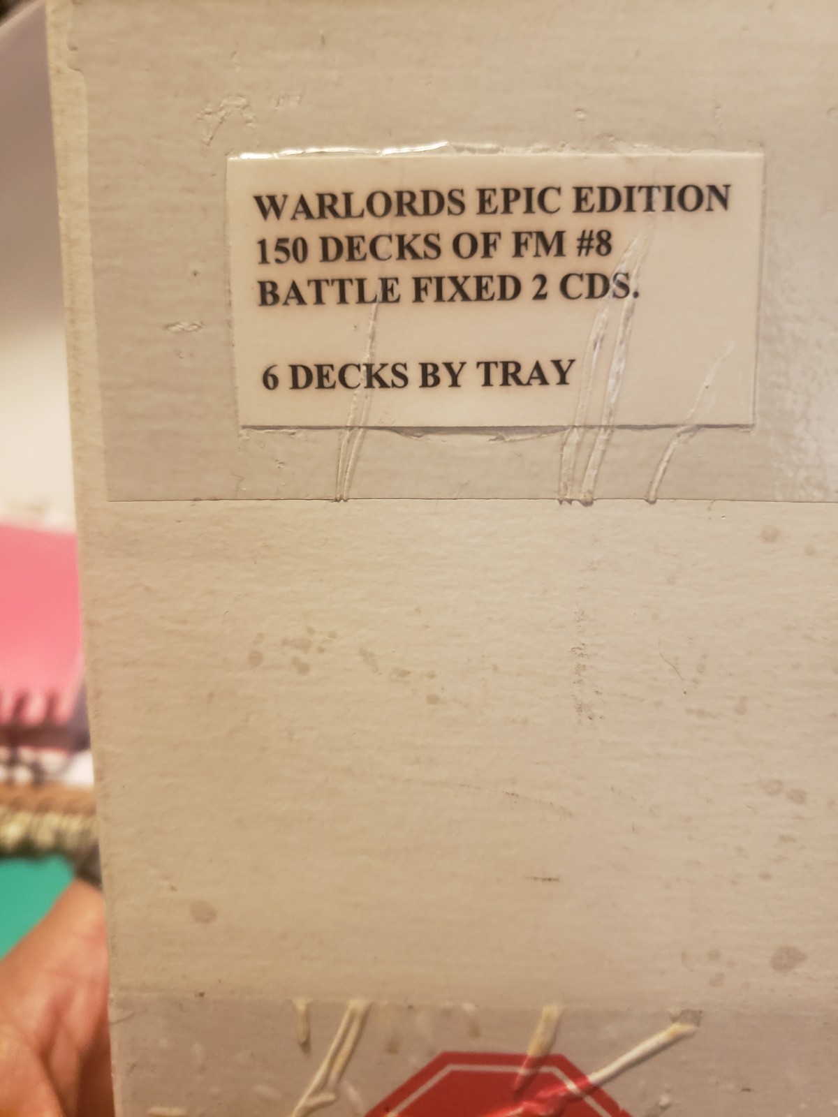 The Warlord - 1989 DC Comics Backing Board Cards #102