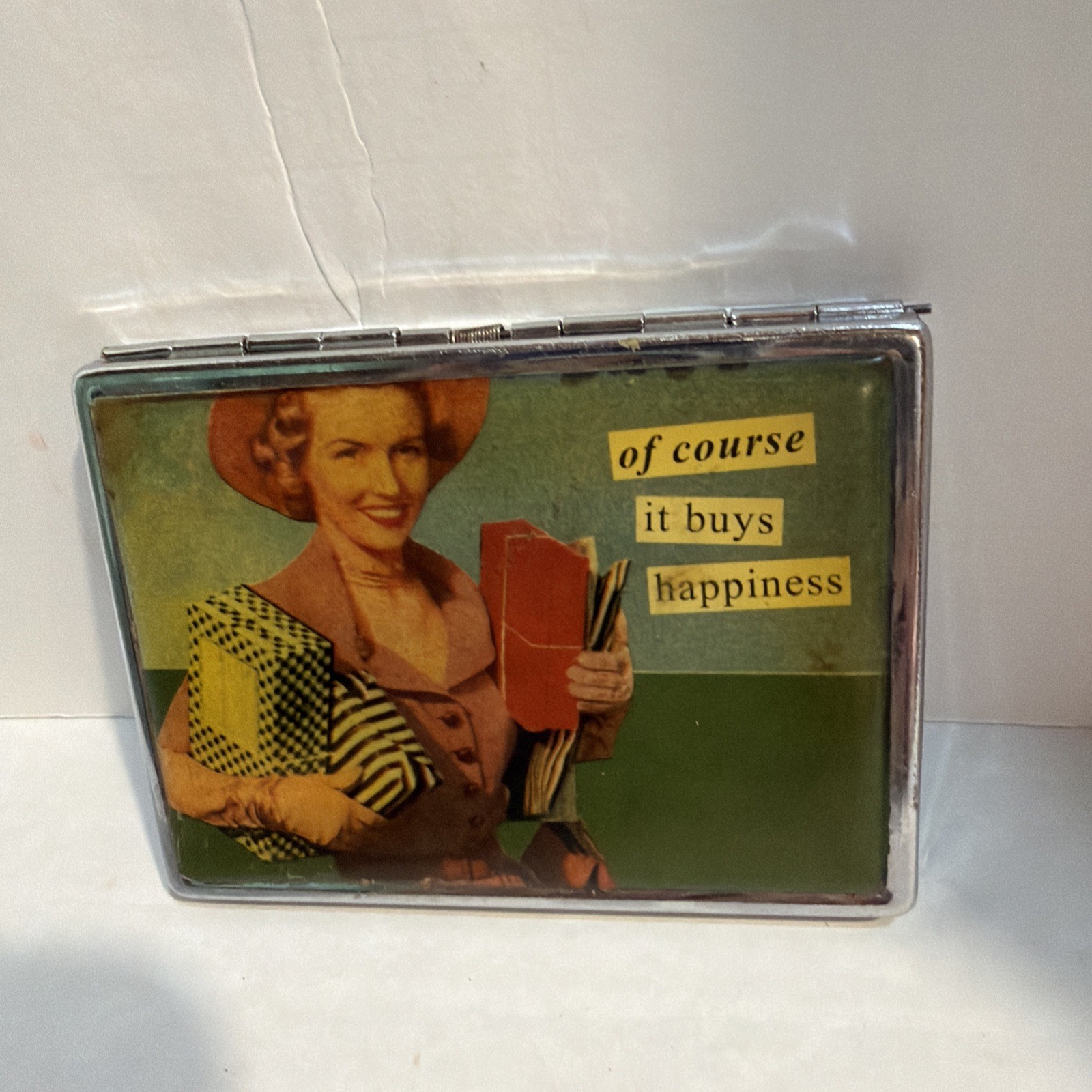 Anne Taintor Vintage Revisited  Humor Card Cigarette Case  Ship 5.00
