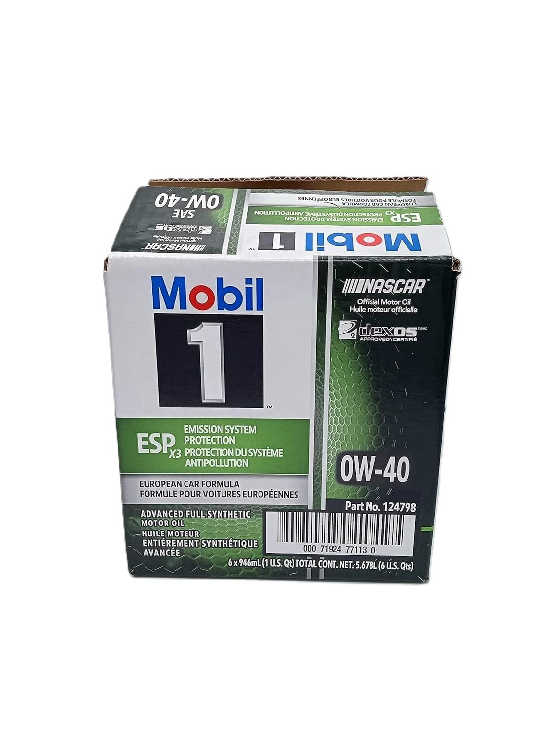 Mobil 1 Esp X3 0W 40 Full Synthetic Engine Oil For High Performance Engines