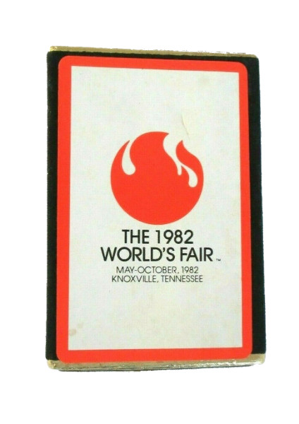 Vintage The 1982 World\'s Fair Playing Cards with Sleeve Congress 1 Deck  EUC