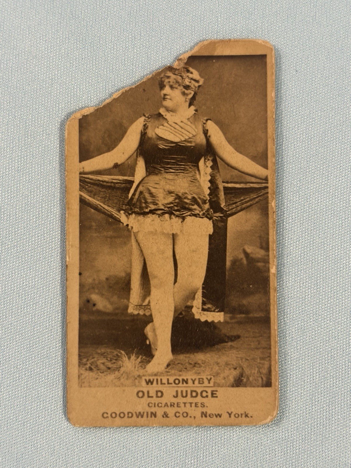 N171 1886-1890 Old Judge Actors and Actresses Willonyby Poor