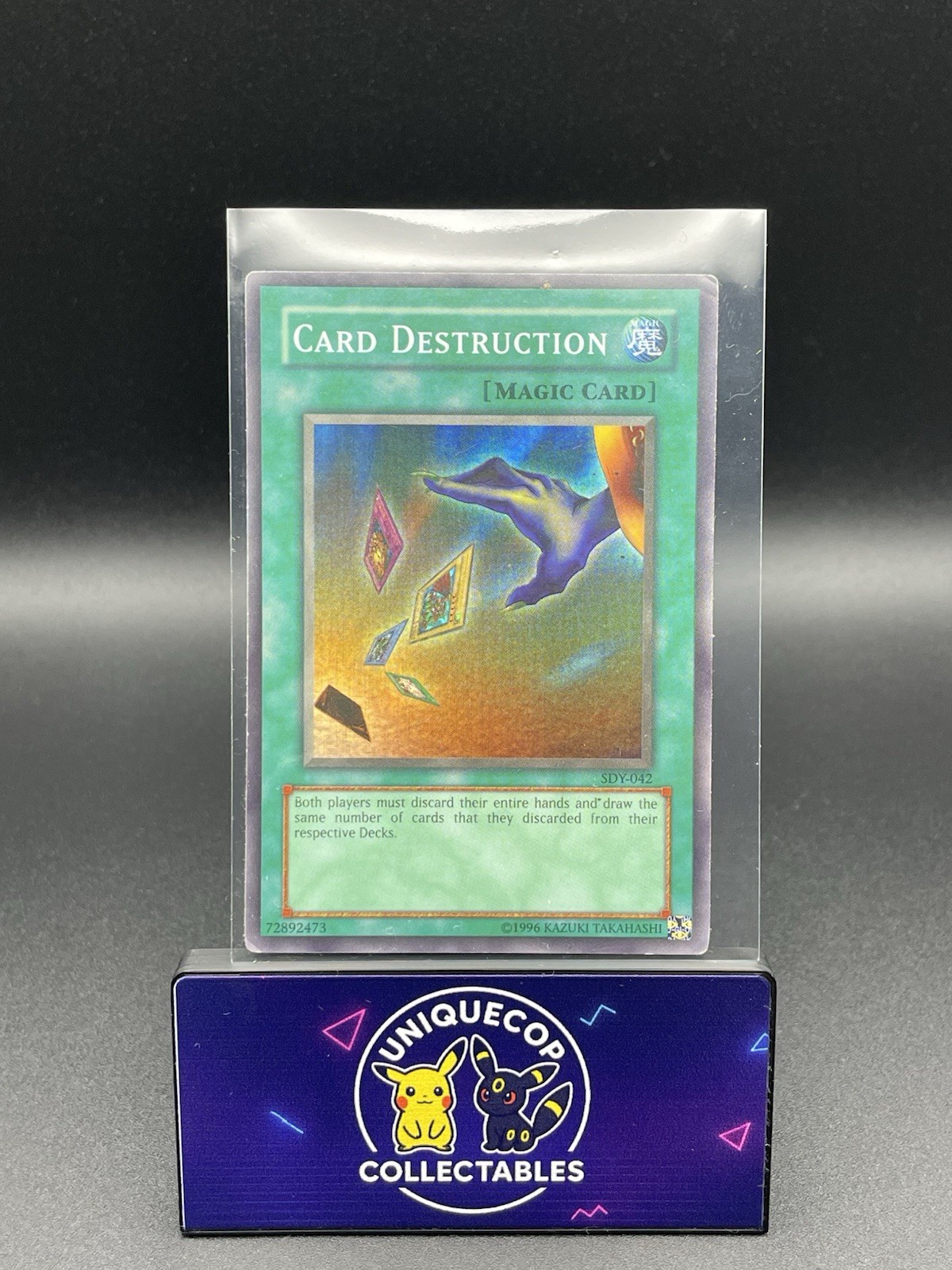 Yu-Gi-Oh Card Destruction SDY-042 Super Rare Foil Shift Error LP-