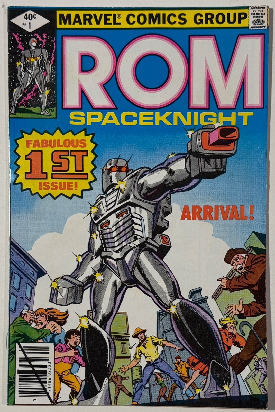 ROM Spaceknight 1 Origin and 1st Appearance/Frank Miller Marvel Comics 1979 VF+