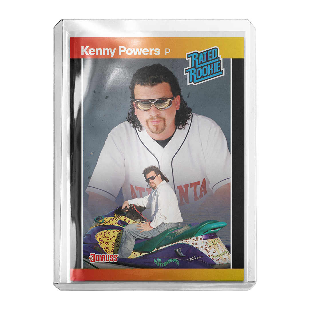 Custom Kenny Powers Eastbound & Down Novelty 1989 Baseball Card