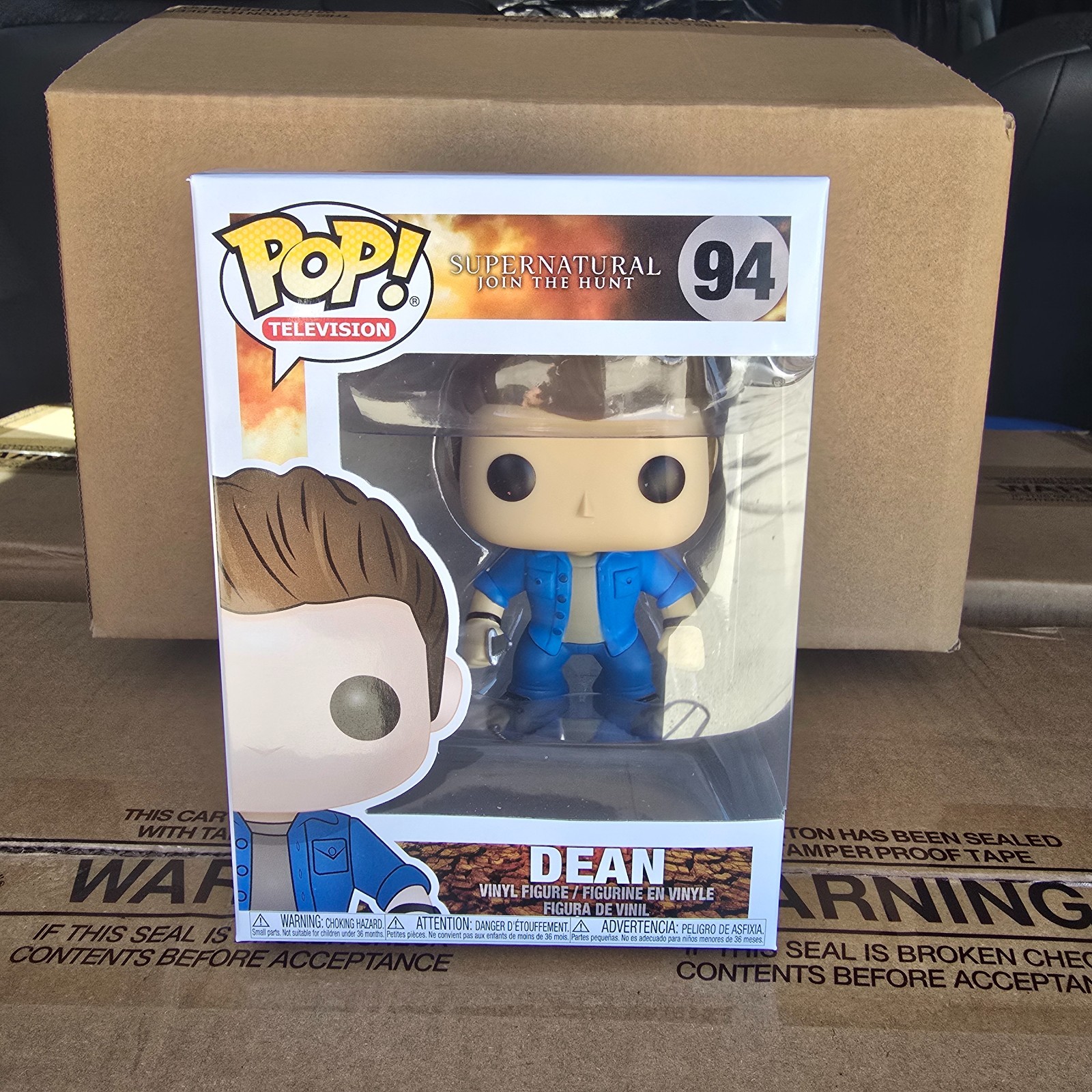 FUNKO POP TELEVISION TV SUPERNATURAL DEAN WINCHESTER #94 3736 VINYL TOY FIGURE