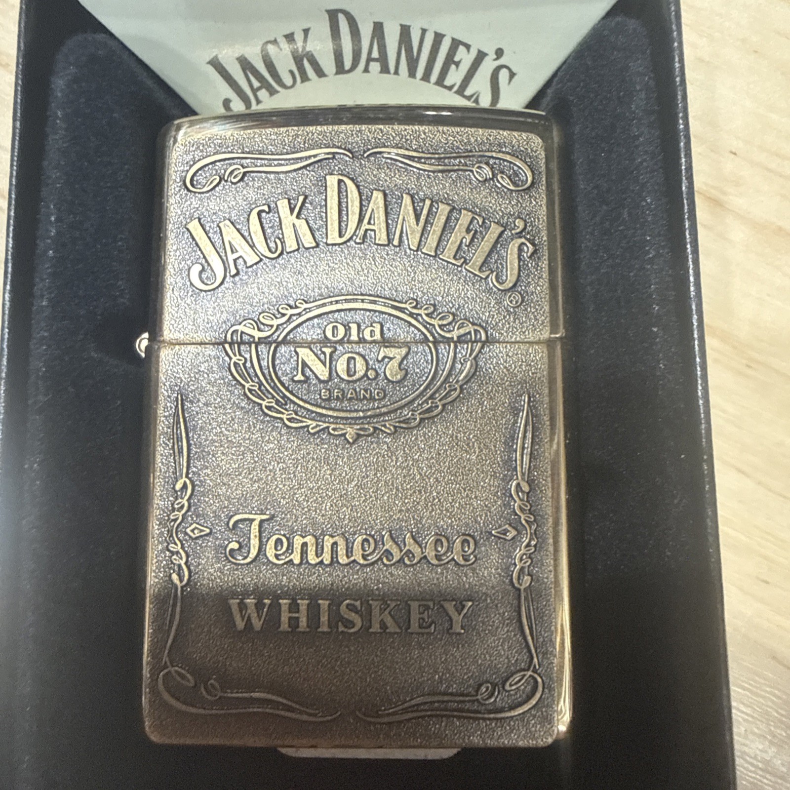 Z  Zippo #264BJD428J Jack Daniels Lbl