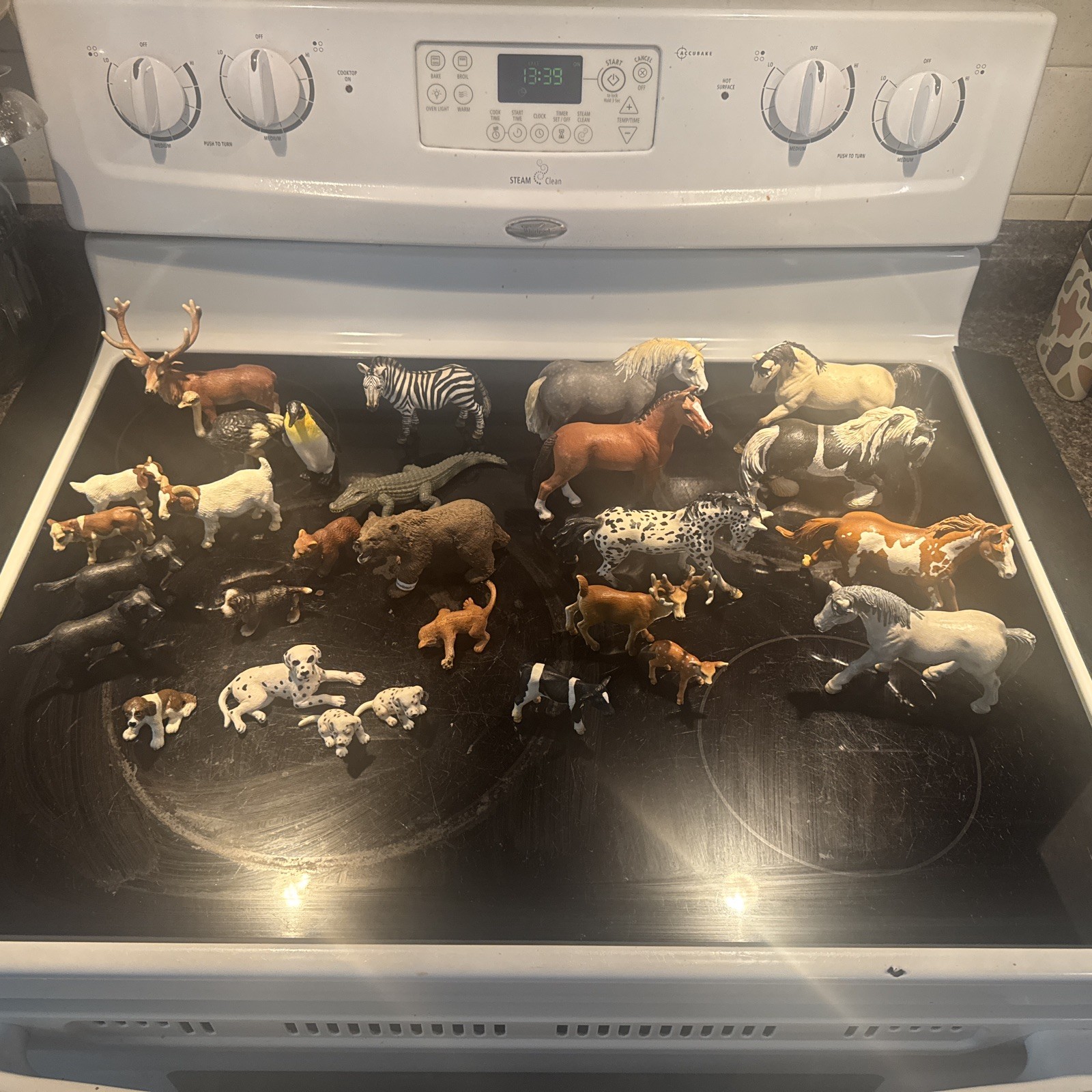 Retired Schleich Horses Farm Pet Dog Lot mix