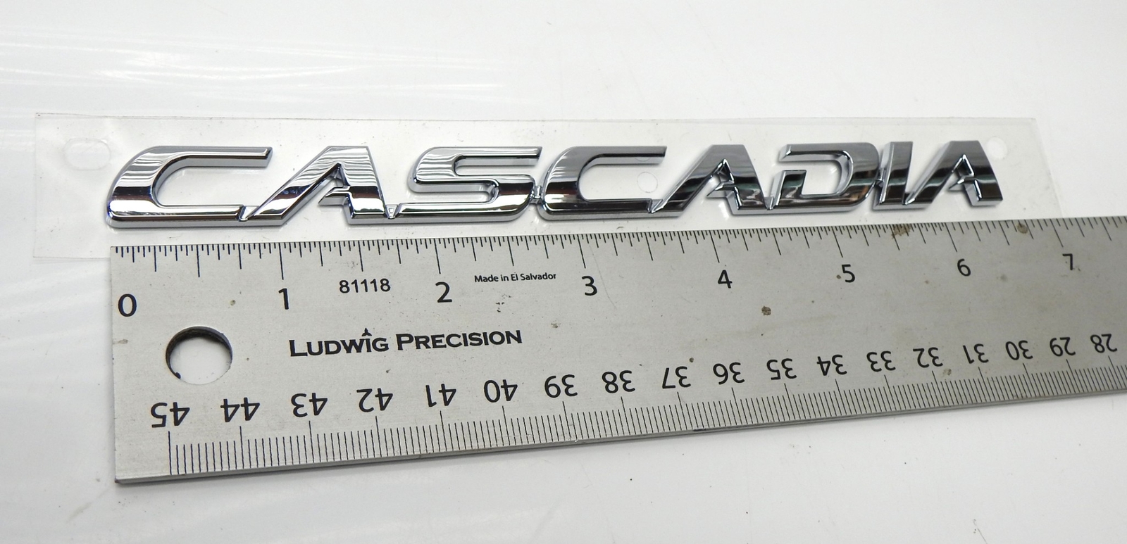 Freightliner Cascadia Rear Trunk Lid Emblem Logo Badge Nameplate Decal 6.6