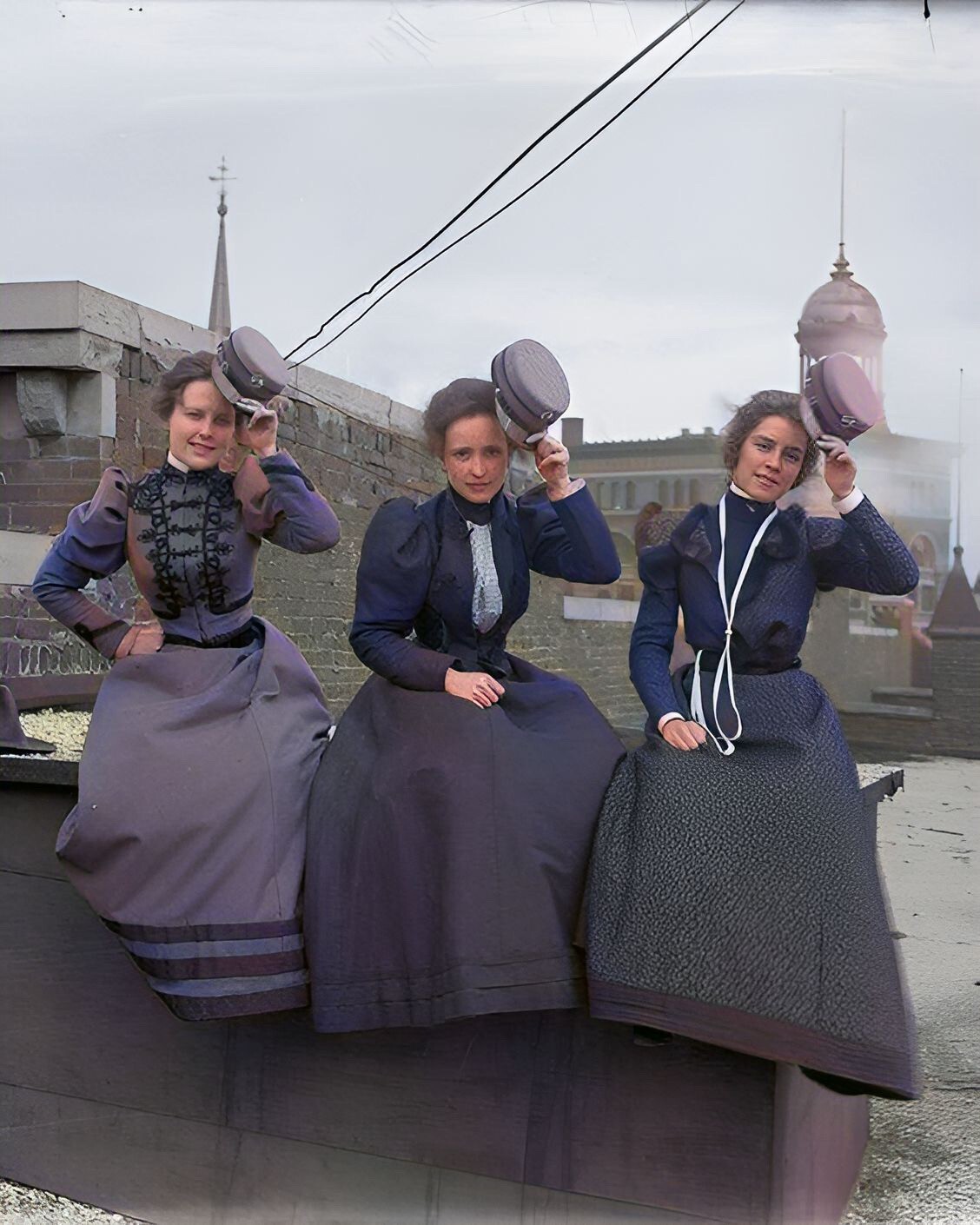 Store Workers Chattanooga Tennessee 1900 Colorized Picture Photo 8x10