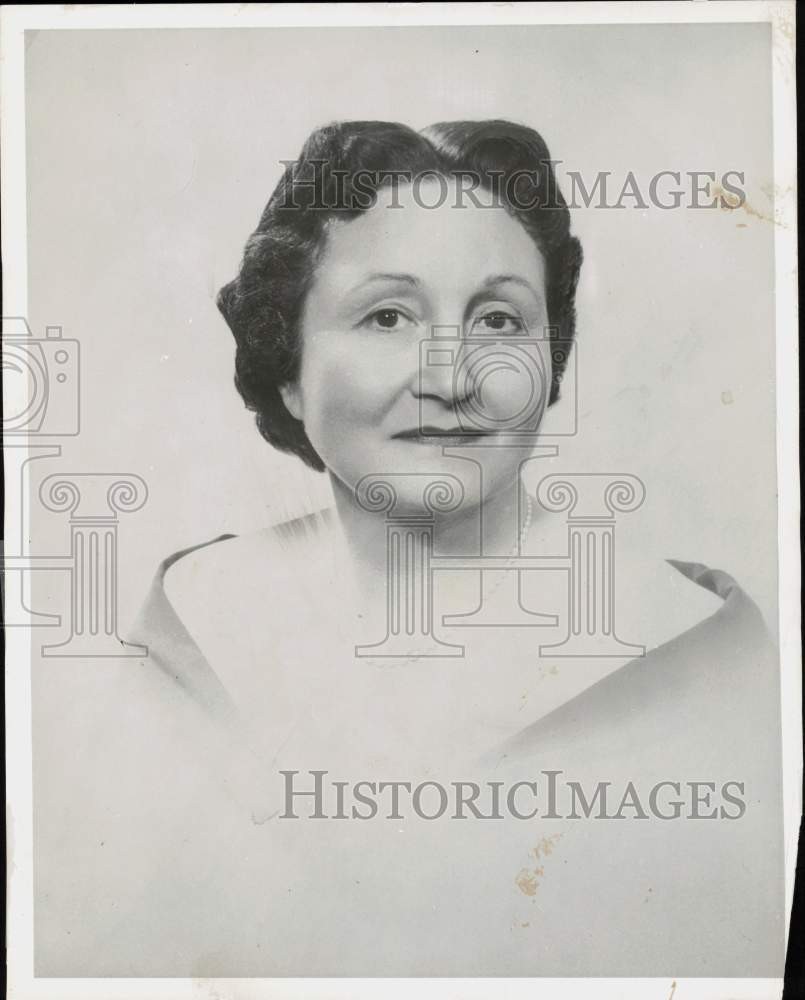 1957 Press Photo Mrs. Jacob Furman of Massachusetts Multiple Sclerosis Society