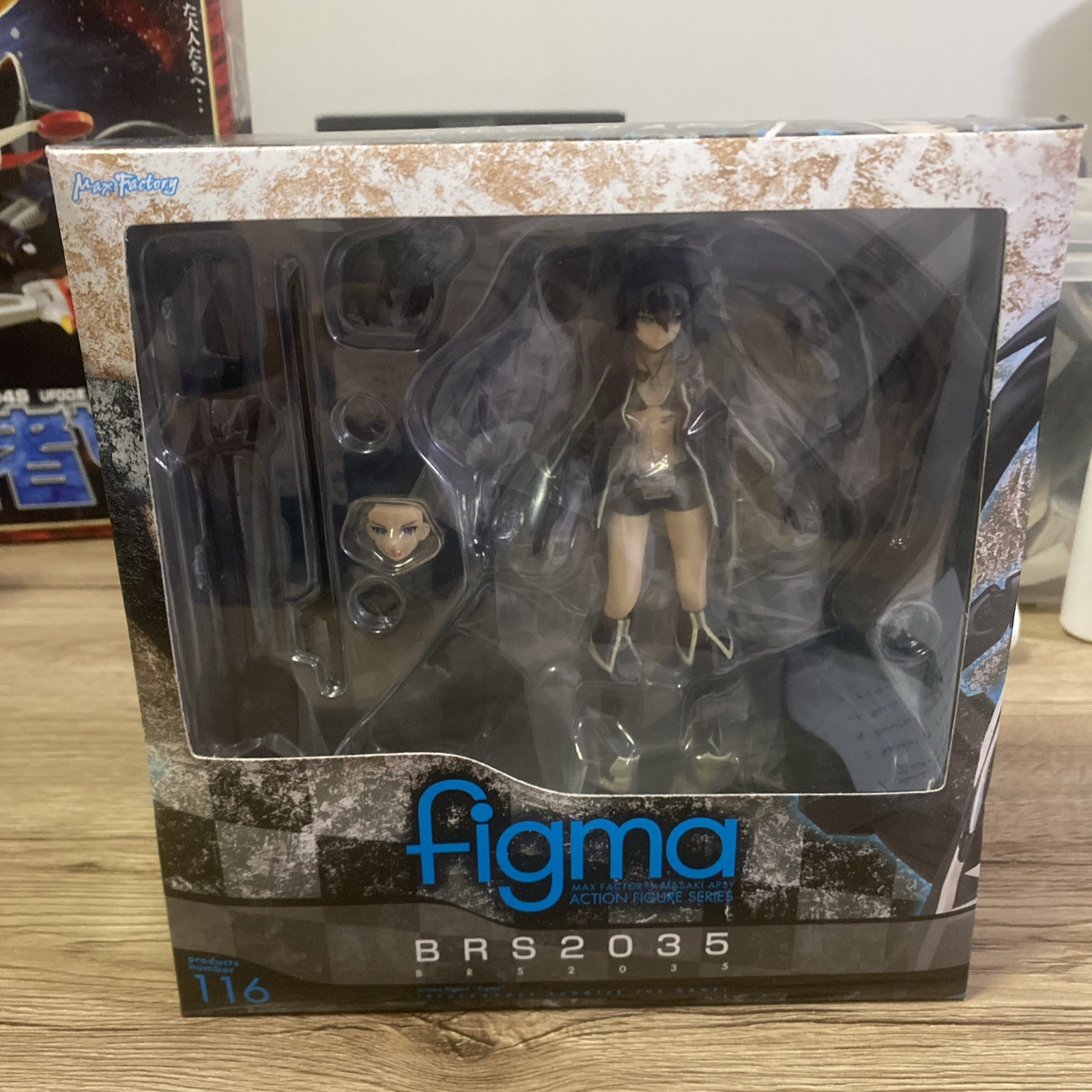 Max Factory figma 116 BRS2035 Black Rock Shooter The Game Action Figure